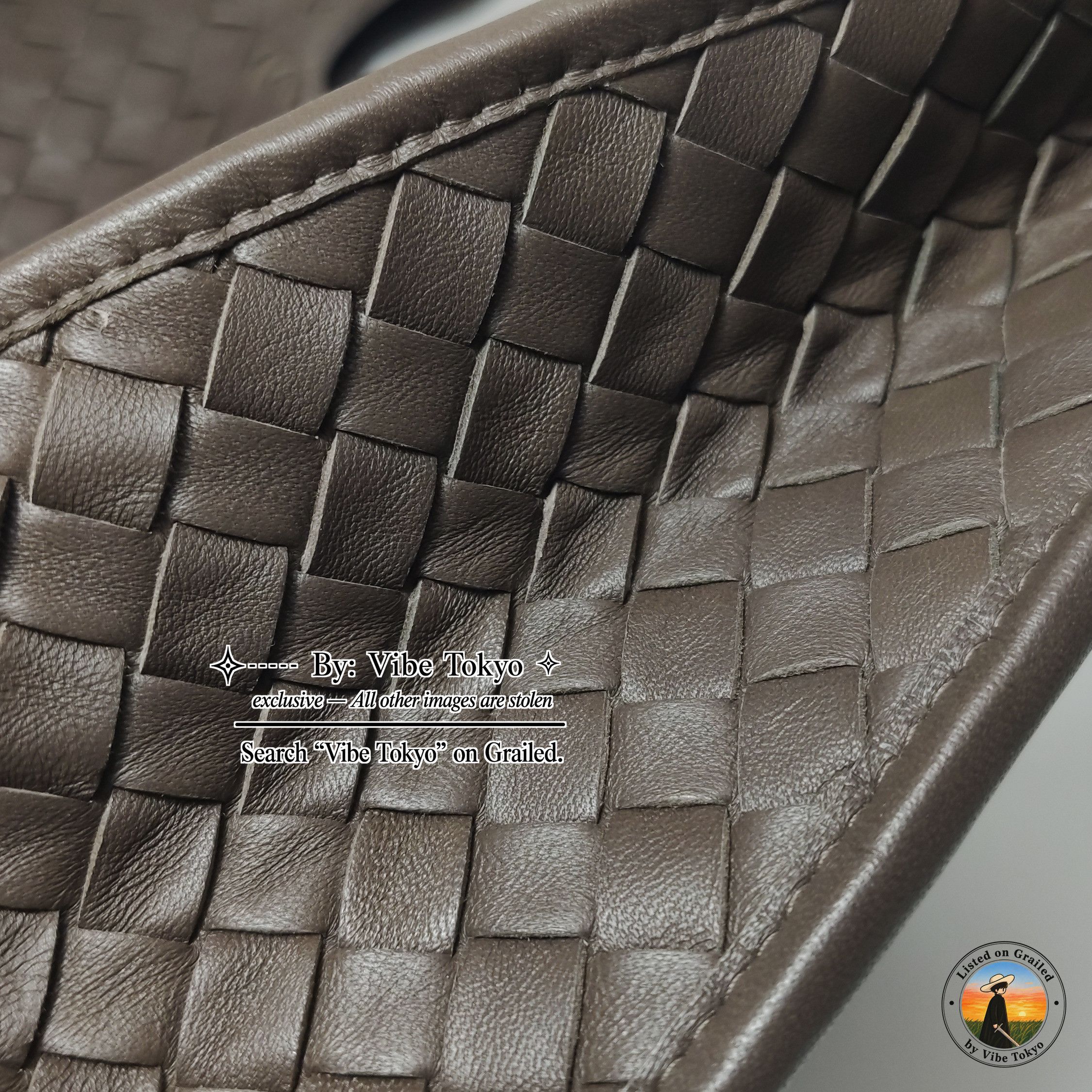 Bottega Veneta Bottega Veneta Brown Intrecciato Leather Shoulder Bag Size ONE SIZE - 18 Thumbnail