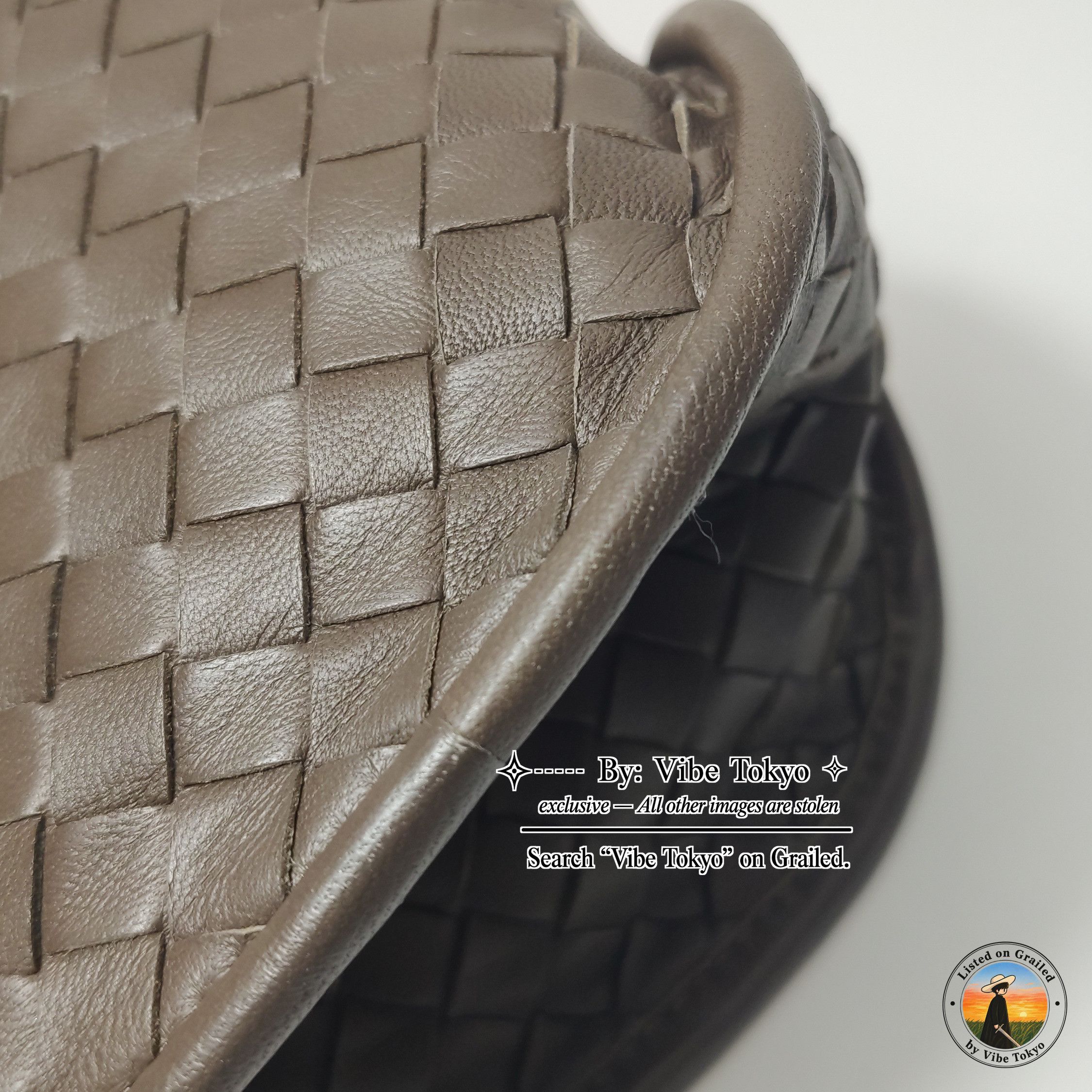 Bottega Veneta Bottega Veneta Brown Intrecciato Leather Shoulder Bag Size ONE SIZE - 13 Thumbnail