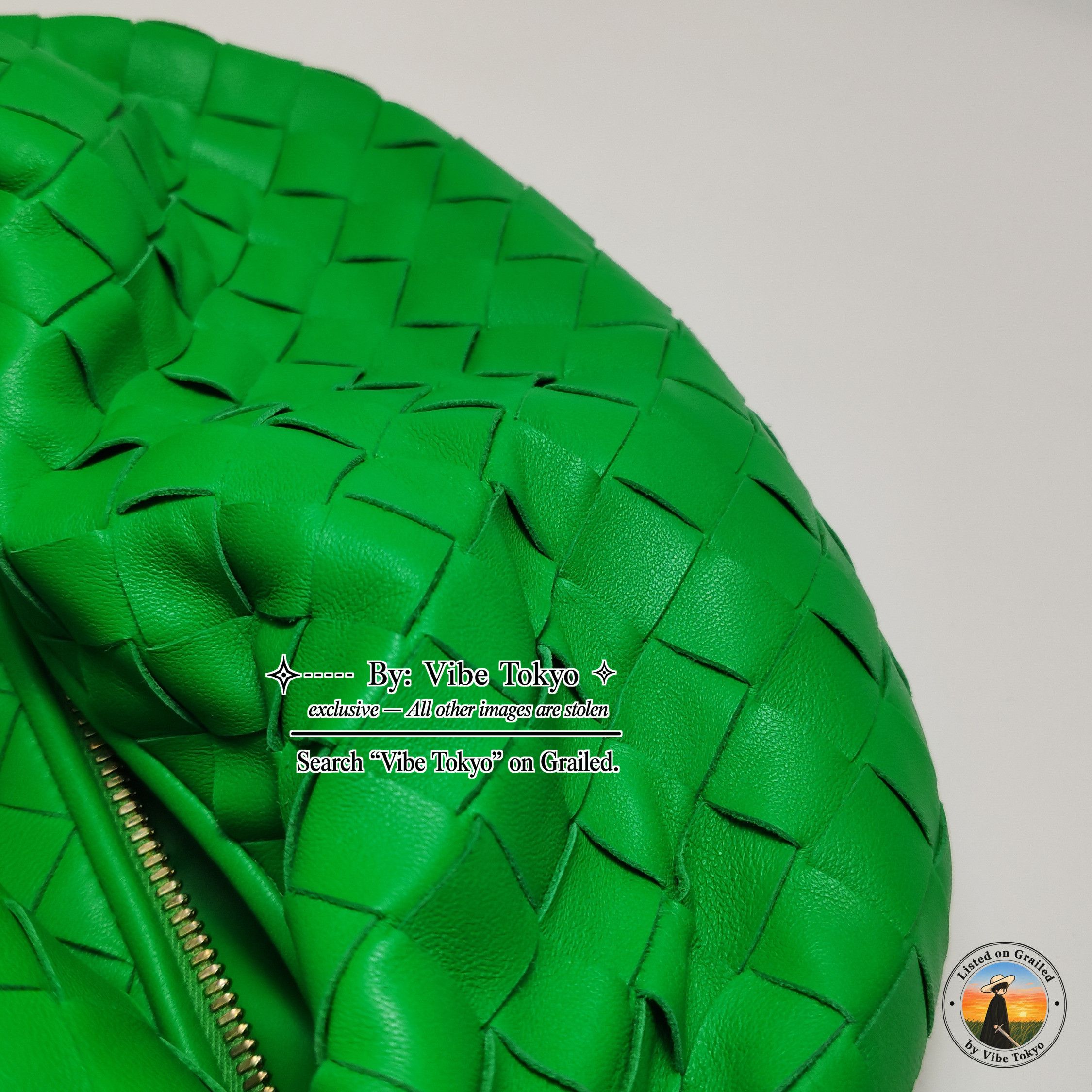 Bottega Veneta Bottega Veneta Green Intrecciato Mini Jodie Bag Size ONE SIZE - 9 Thumbnail