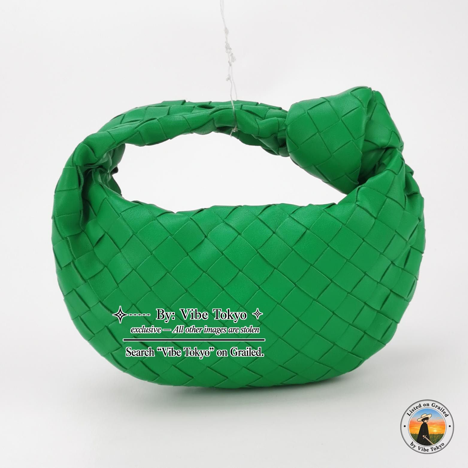 Bottega Veneta Bottega Veneta Green Intrecciato Mini Jodie Bag Size ONE SIZE - 5 Thumbnail