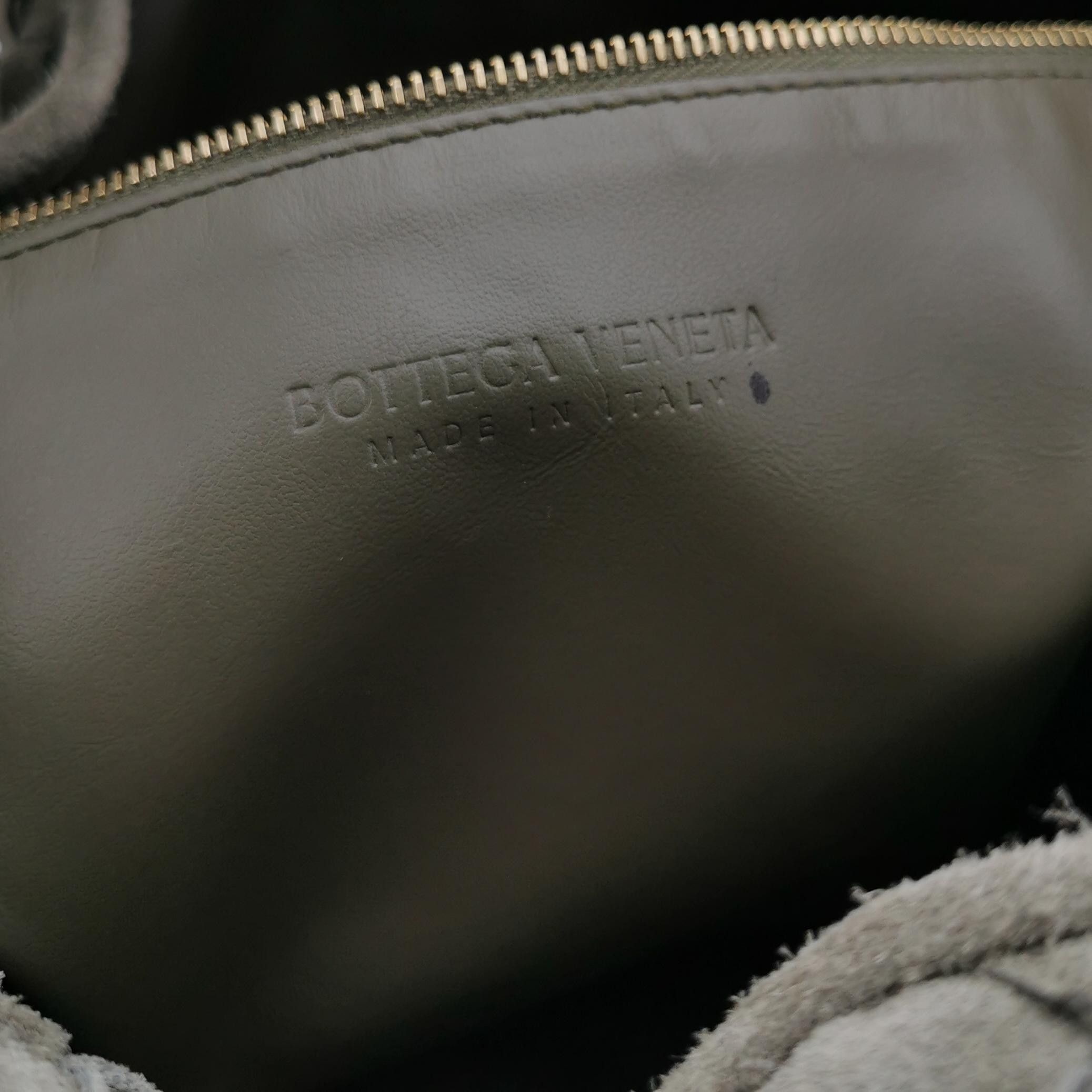 Bottega Veneta Bottega Veneta Suede Intrecciato Hop Bag Large Size ONE SIZE - 8 Thumbnail