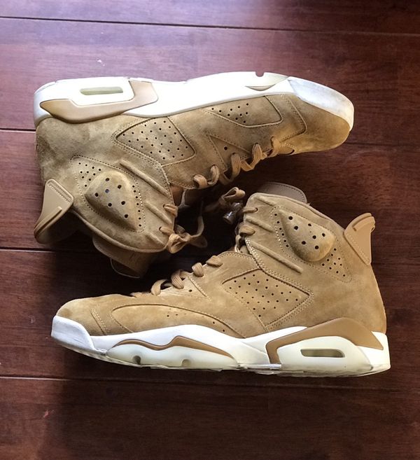 wheat 6s jordans