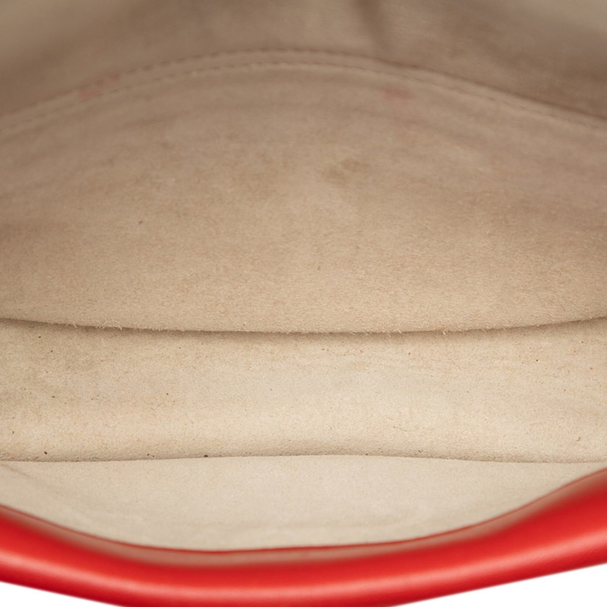 Chloe Chloé Chloe Georgia Crossbody Double Flap Shoulder Bag 03-15-50-65 Red Leather Women's Size ONE SIZE - 4 Thumbnail