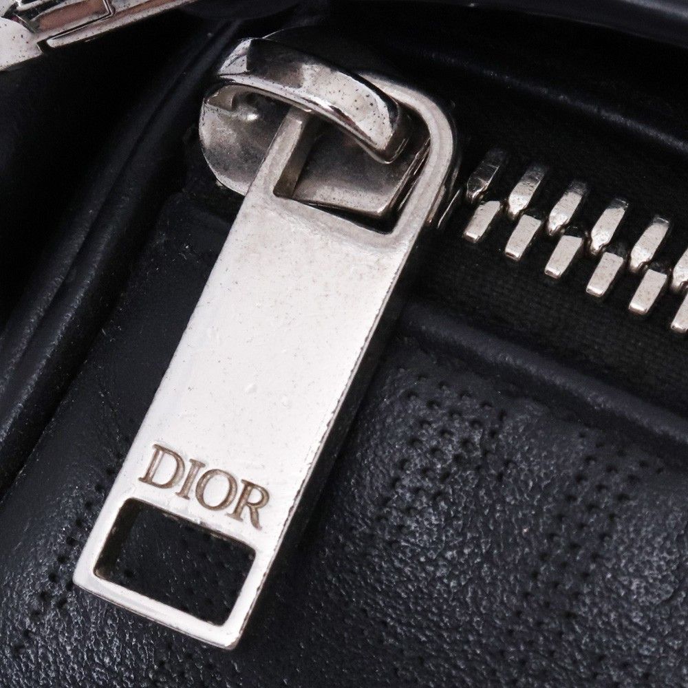 Dior DIOR Oblique Galaxy Leather Shoulder Bag Black Size F Size ONE SIZE - 6 Thumbnail