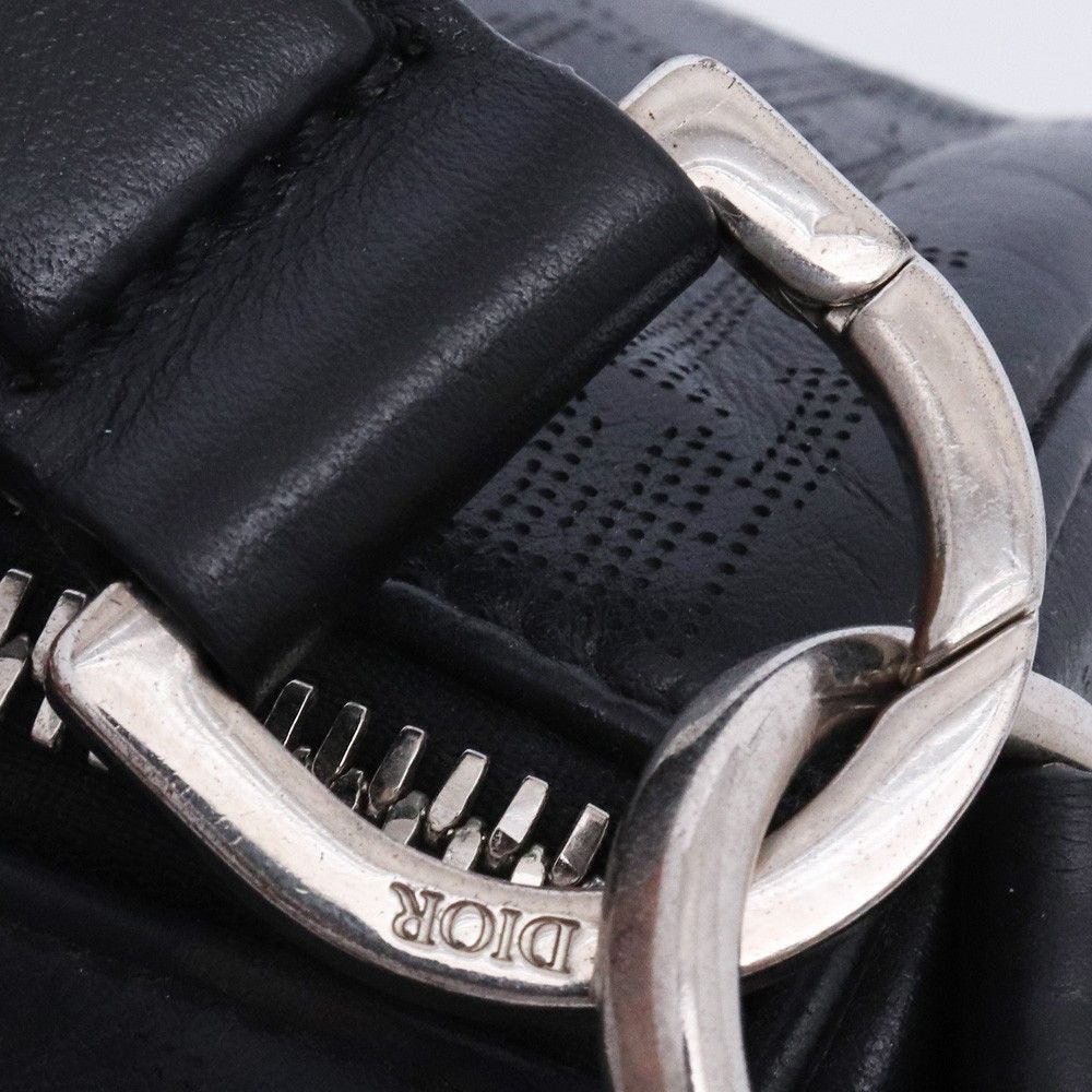 Dior DIOR Oblique Galaxy Leather Shoulder Bag Black Size F Size ONE SIZE - 7 Thumbnail