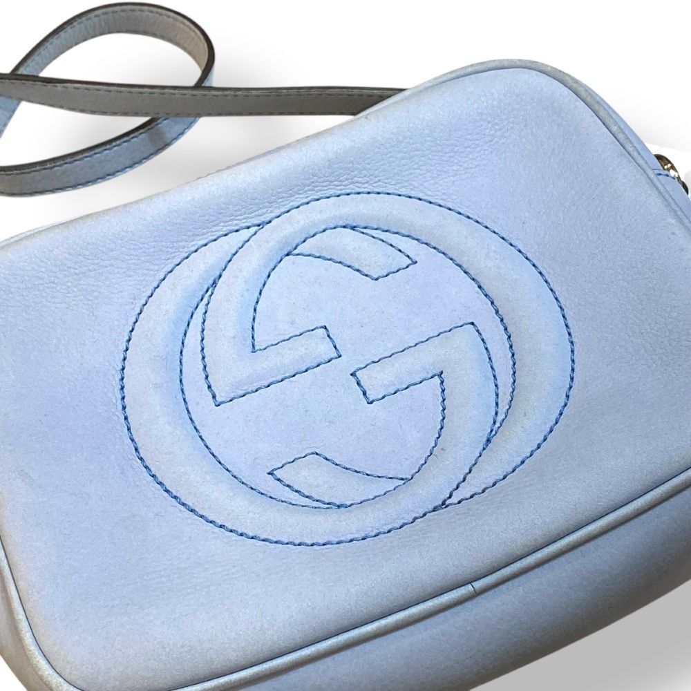 Gucci GUCCI SOHO Shoulder Bag Light Blue Size F Size ONE SIZE - 5 Thumbnail