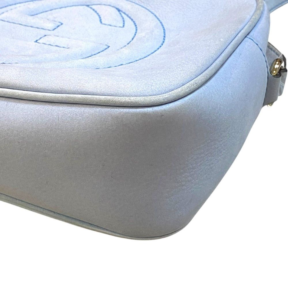 Gucci GUCCI SOHO Shoulder Bag Light Blue Size F Size ONE SIZE - 3 Thumbnail