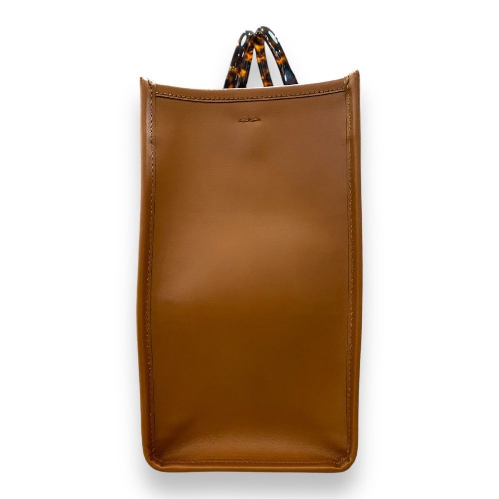 Fendi FENDI SUNSHINE Brown Calf Bag Brown Size M Size ONE SIZE - 4 Thumbnail