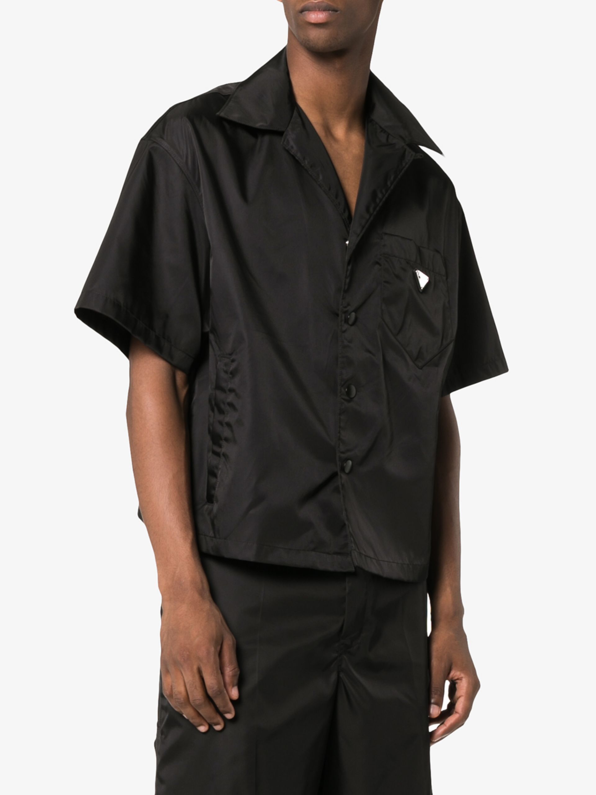 Prada Prada Logo Nylon Shirt | Grailed