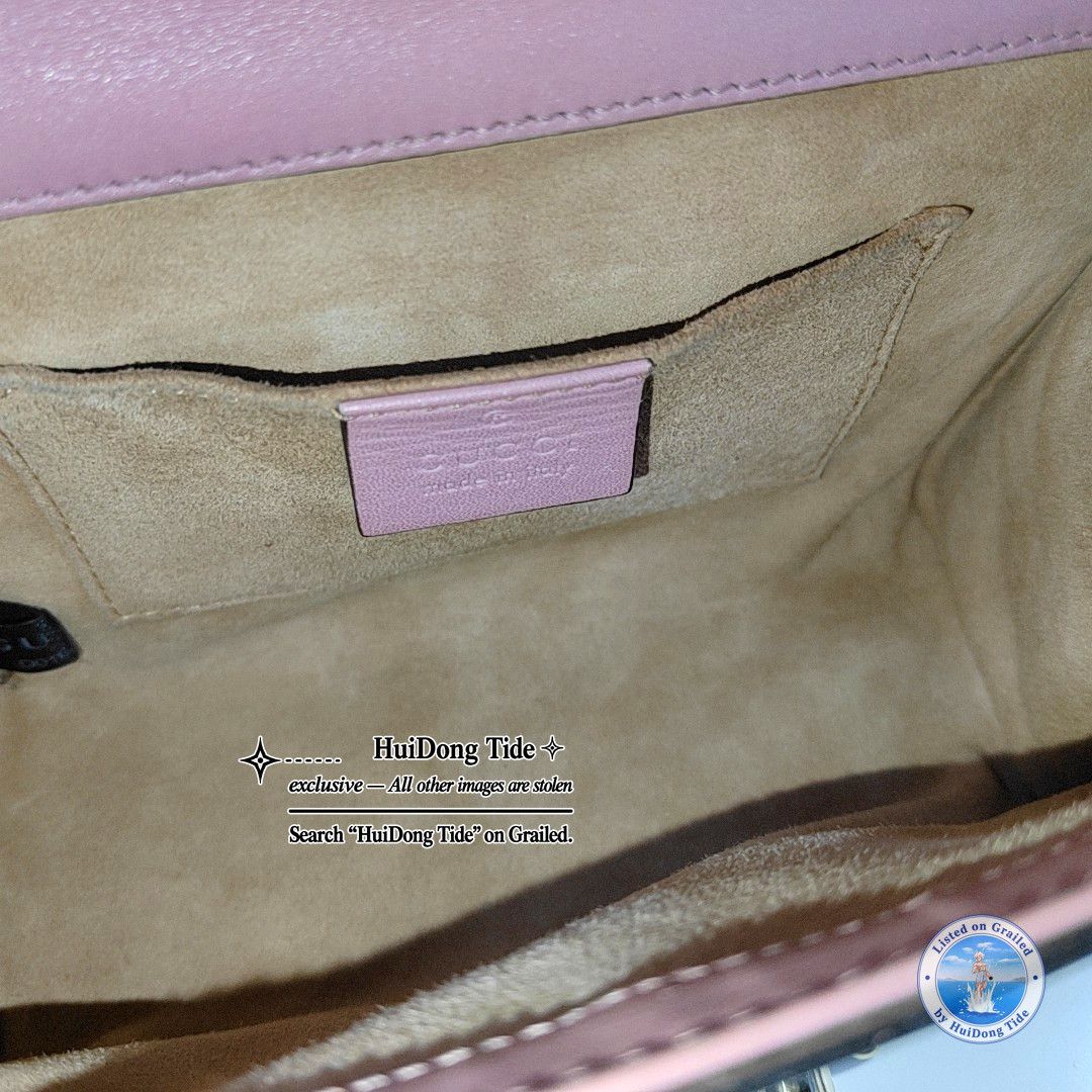 Gucci Gucci Padlock Studded Leather Shoulder Bag Size OS Size ONE SIZE - 7 Thumbnail