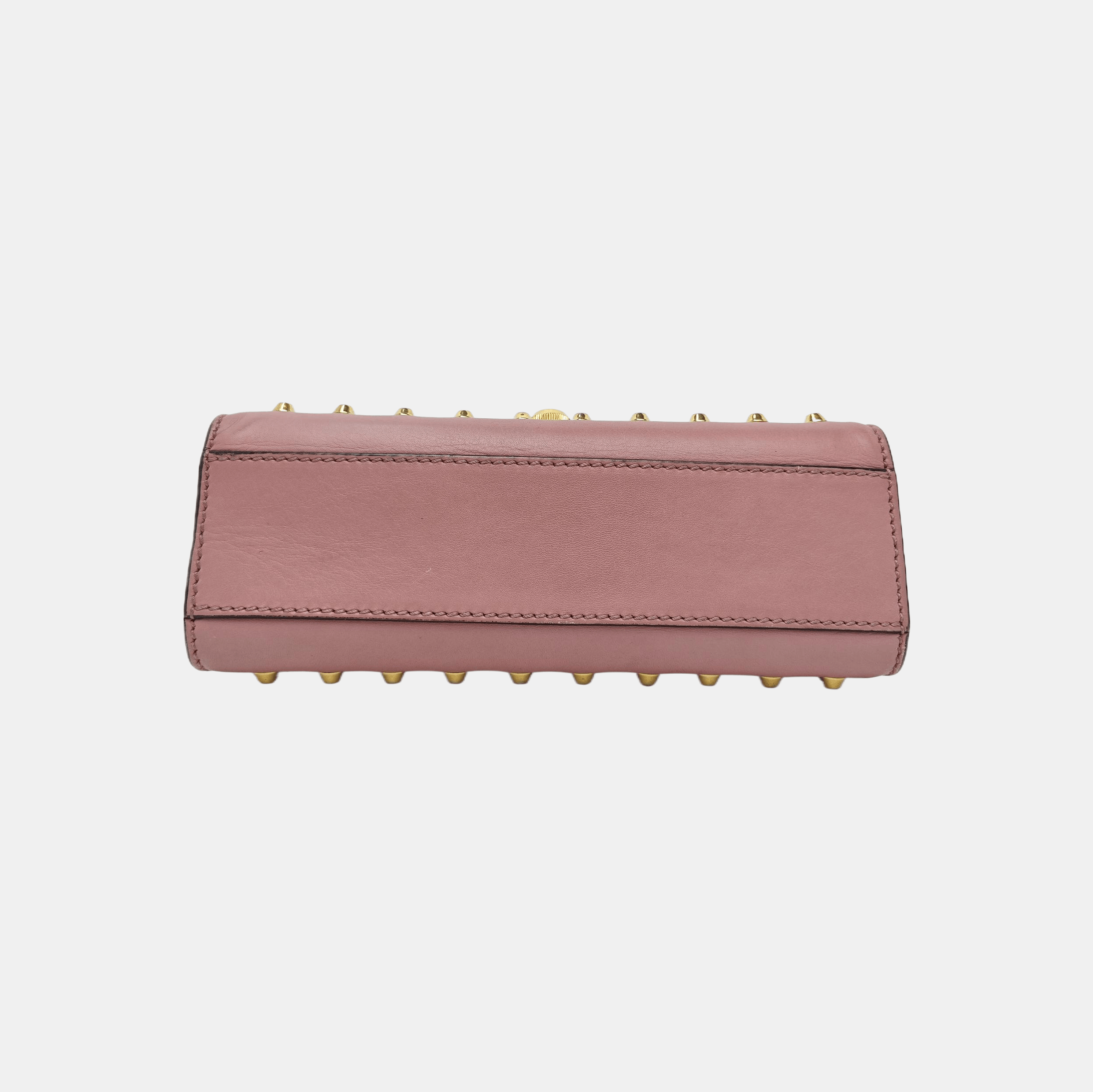 Gucci Gucci Padlock Studded Leather Shoulder Bag Size OS Size ONE SIZE - 6 Thumbnail