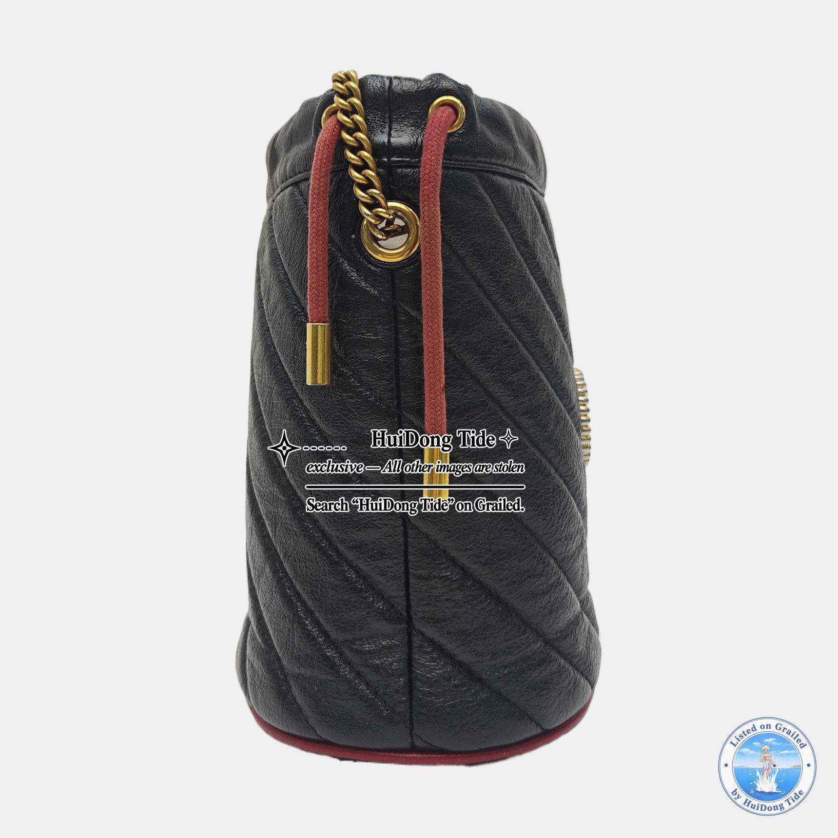 Gucci Gucci GG Marmont Quilted Bucket Bag Size ONE SIZE - 4 Thumbnail