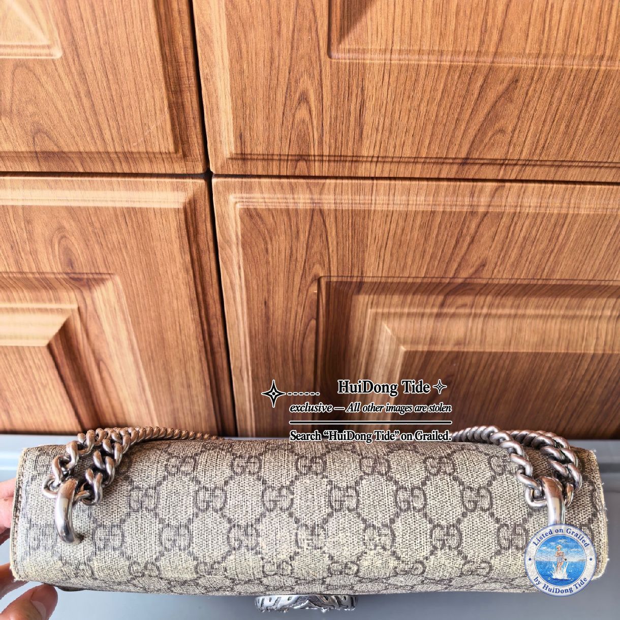 Gucci Gucci Dionysus GG Supreme Canvas Tiger Head Bag Size ONE SIZE - 8 Thumbnail