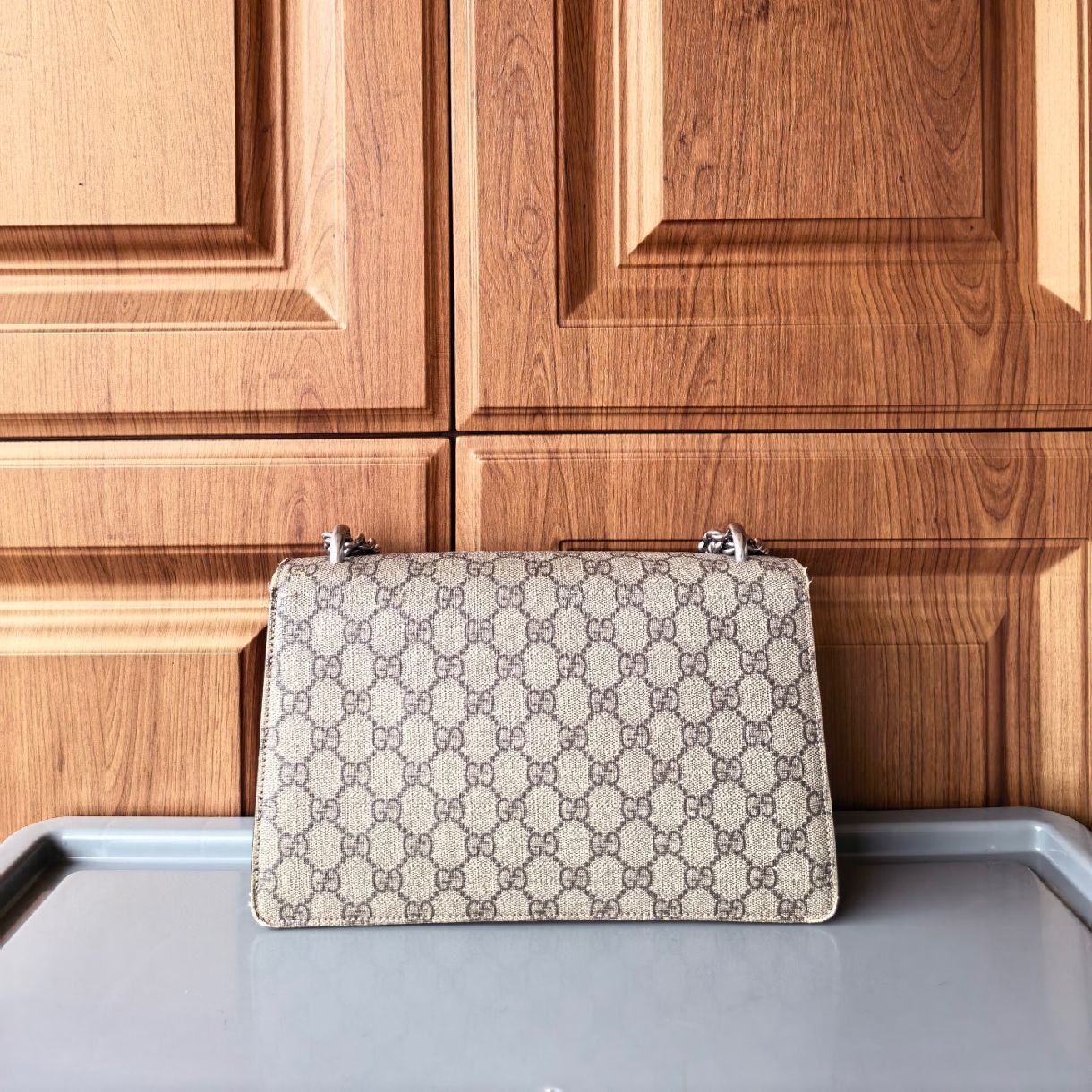 Gucci Gucci Dionysus GG Supreme Canvas Tiger Head Bag Size ONE SIZE - 5 Thumbnail
