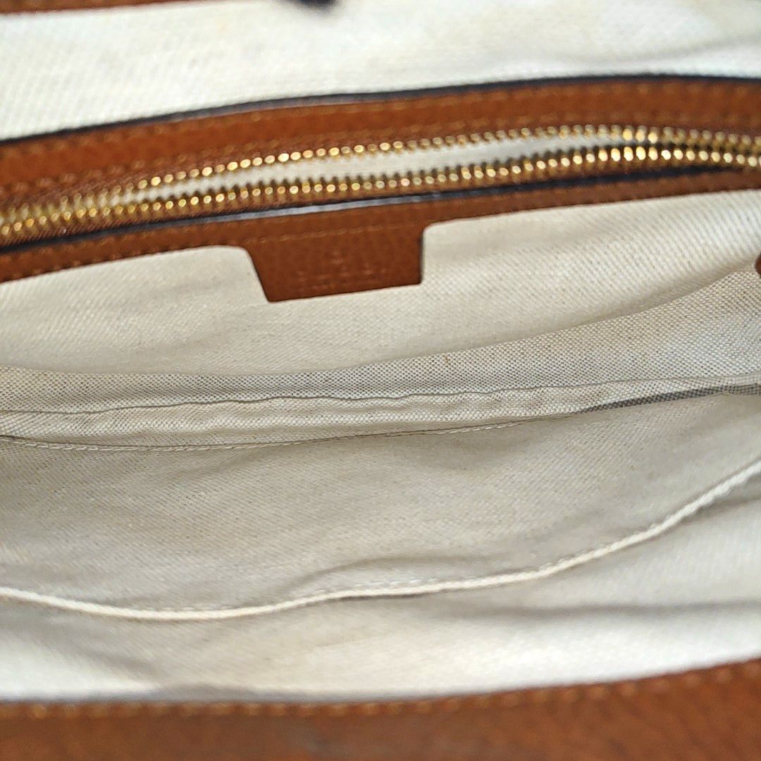 Gucci Gucci Jackie 1961 Blue Denim Monogram Shoulder Bag Size ONE SIZE - 7 Thumbnail