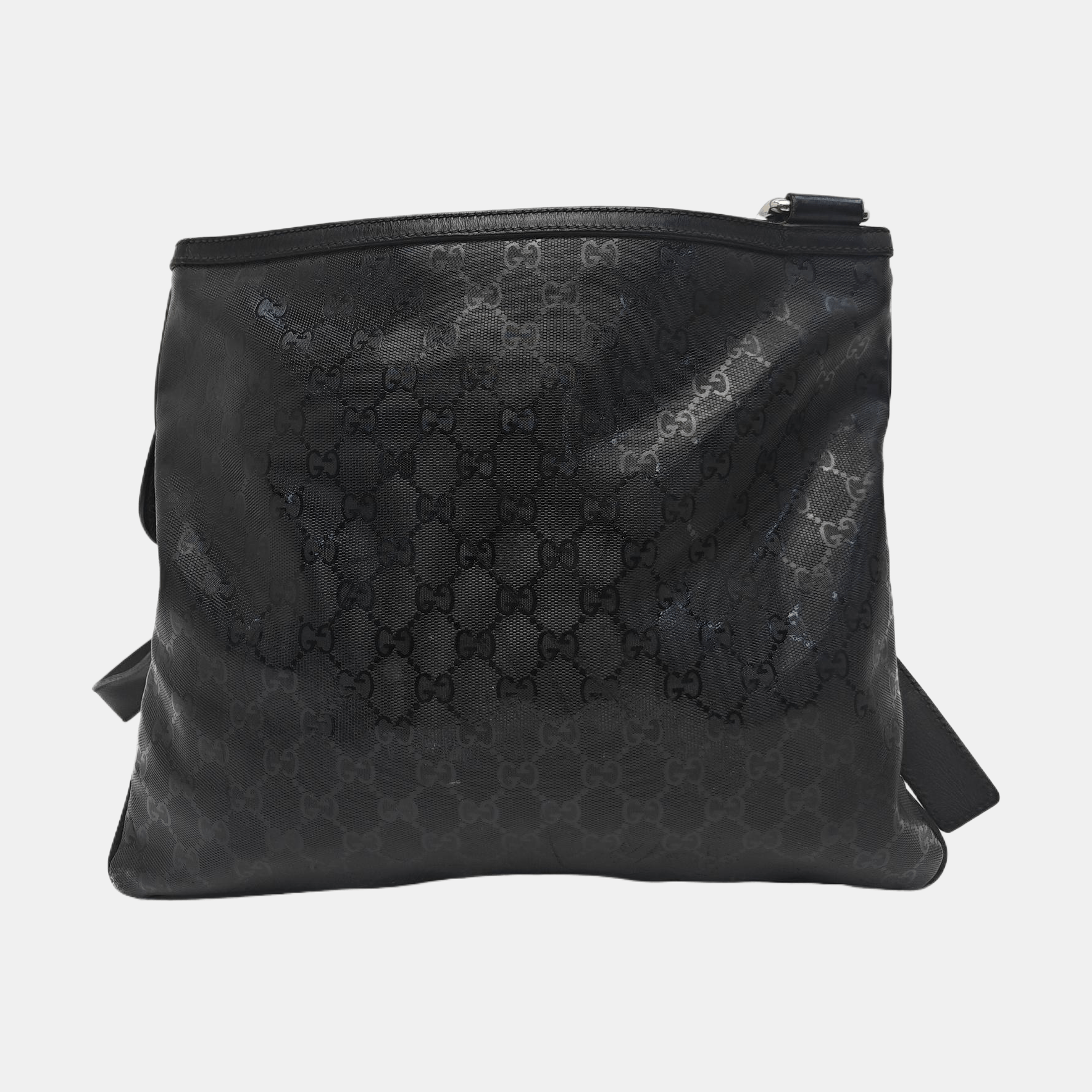 Gucci Gucci GG Coated Canvas Web Stripe Crossbody Bag Size ONE SIZE - 5 Thumbnail