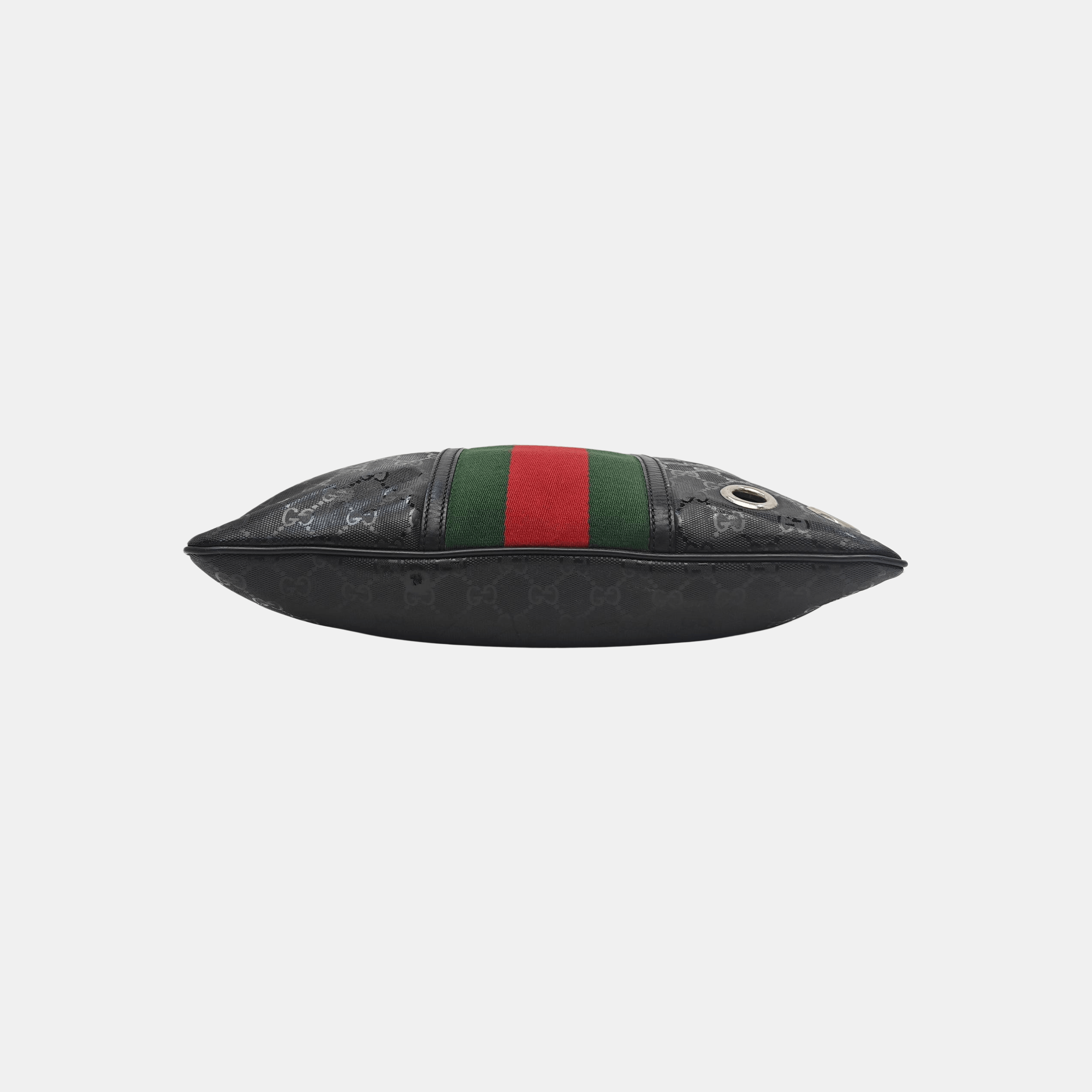 Gucci Gucci GG Coated Canvas Web Stripe Crossbody Bag Size ONE SIZE - 6 Thumbnail