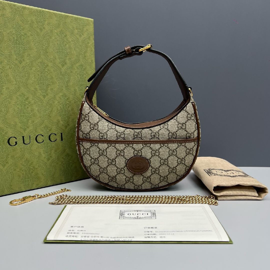 Gucci Gucci GG Supreme Canvas Shoulder Bag Size ONE SIZE - 2 Thumbnail
