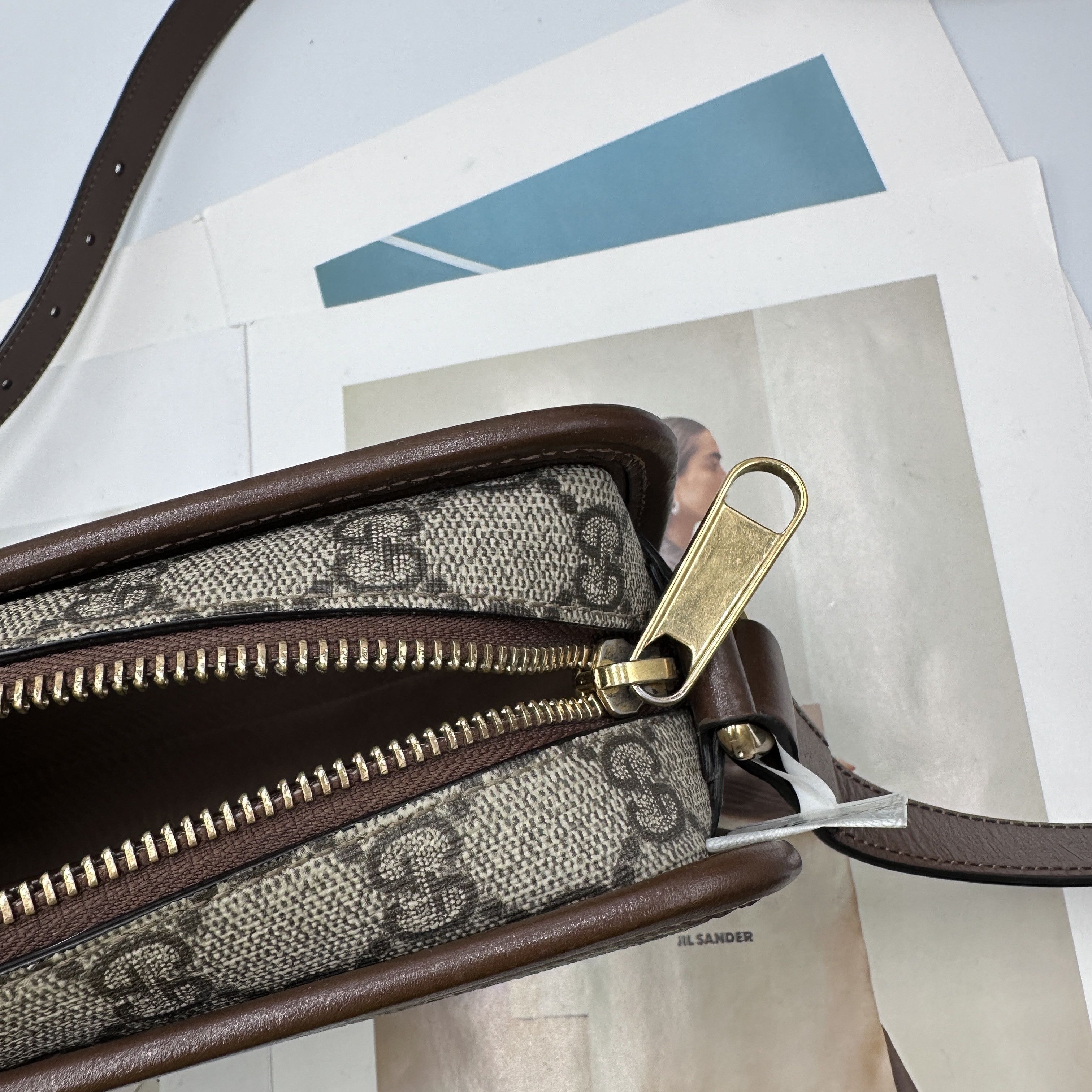 Gucci Gucci Interlocking G Coated Canvas Shoulder Bag Size ONE SIZE - 8 Thumbnail