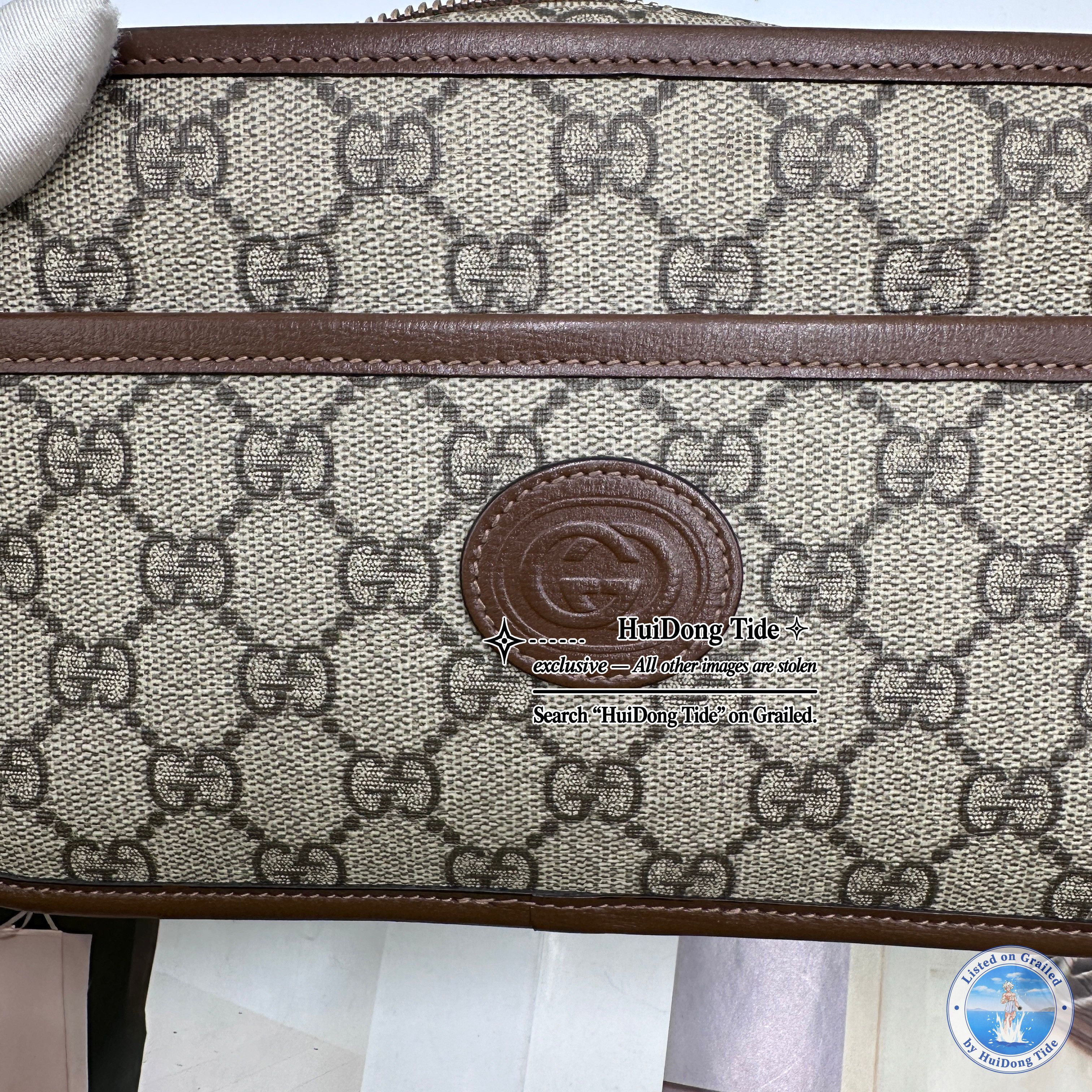 Gucci Gucci Interlocking G Coated Canvas Shoulder Bag Size ONE SIZE - 9 Thumbnail