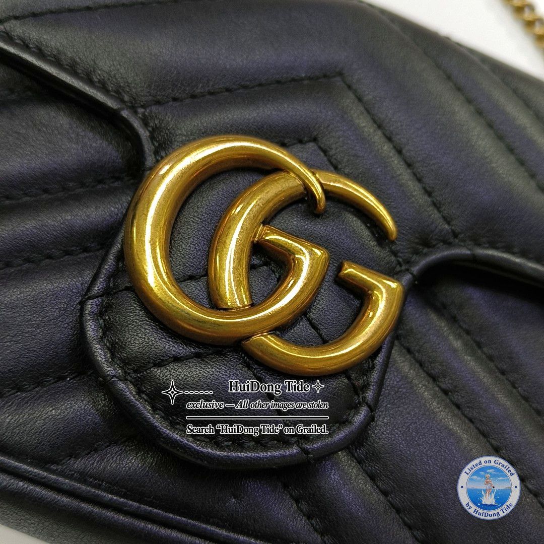 Gucci Gucci GG Marmont Matelasse Mini Shoulder Bag Size ONE SIZE - 12 Thumbnail