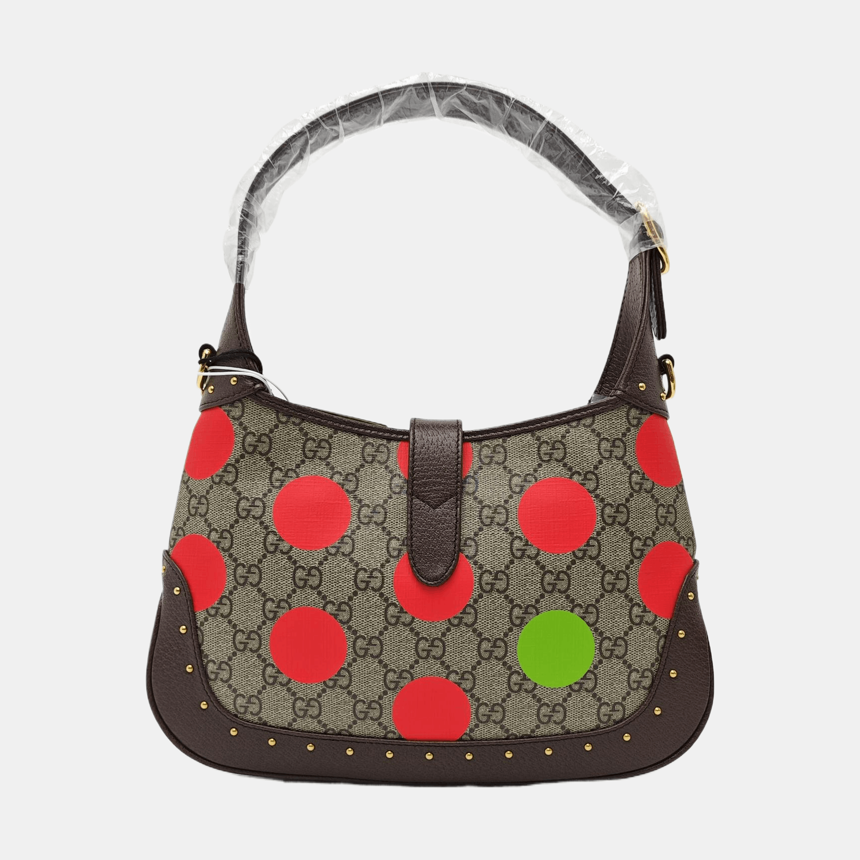 Gucci Gucci Jackie 1961 Polka Dot Shoulder Bag ONE SIZE Size ONE SIZE - 5 Thumbnail