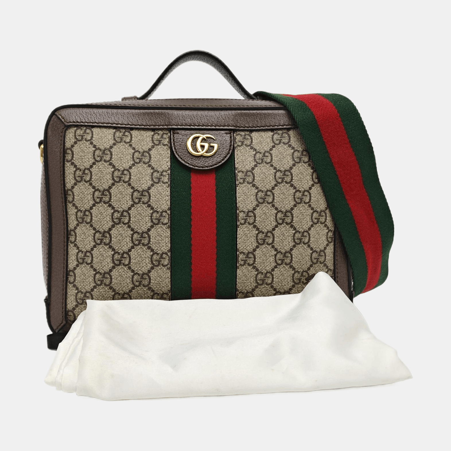 Gucci Gucci Ophidia GG Supreme Canvas Shoulder Bag Size ONE SIZE - 8 Thumbnail