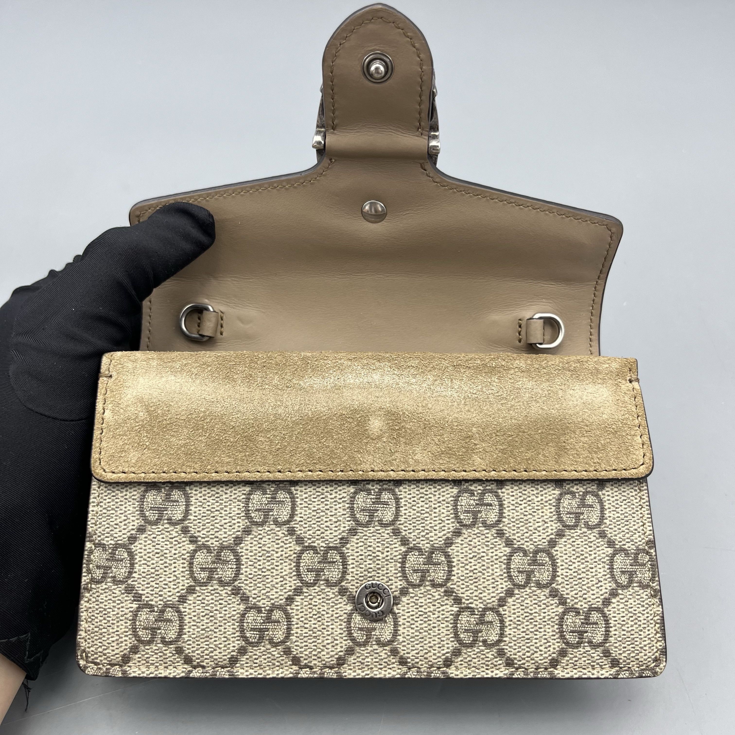 Gucci Gucci Dionysus Monogram Mini Bag ONE SIZE Size ONE SIZE - 8 Thumbnail