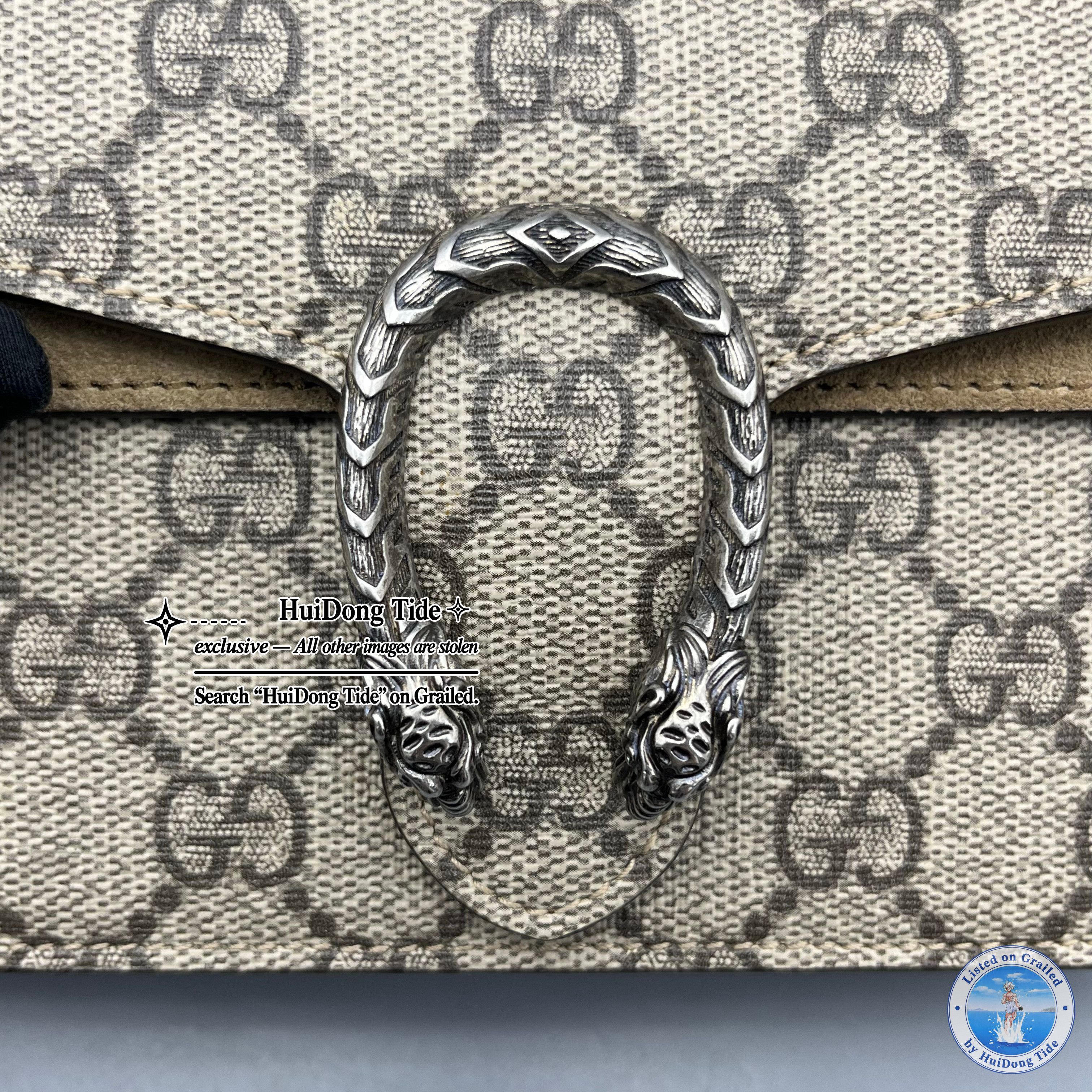 Gucci Gucci Dionysus Monogram Mini Bag ONE SIZE Size ONE SIZE - 10 Thumbnail