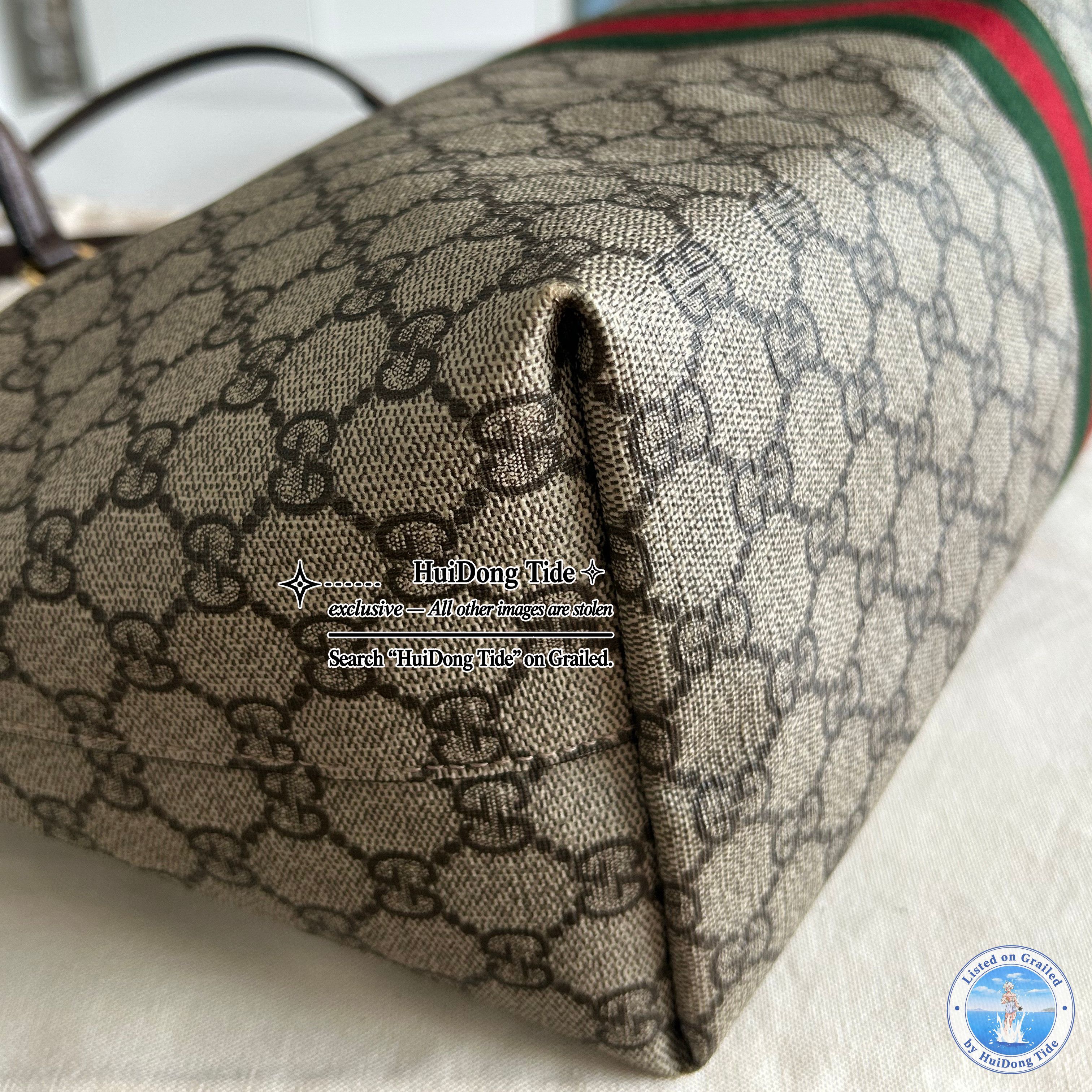Gucci Gucci Ophidia GG Supreme Tote Bag Size ONE SIZE - 6 Thumbnail