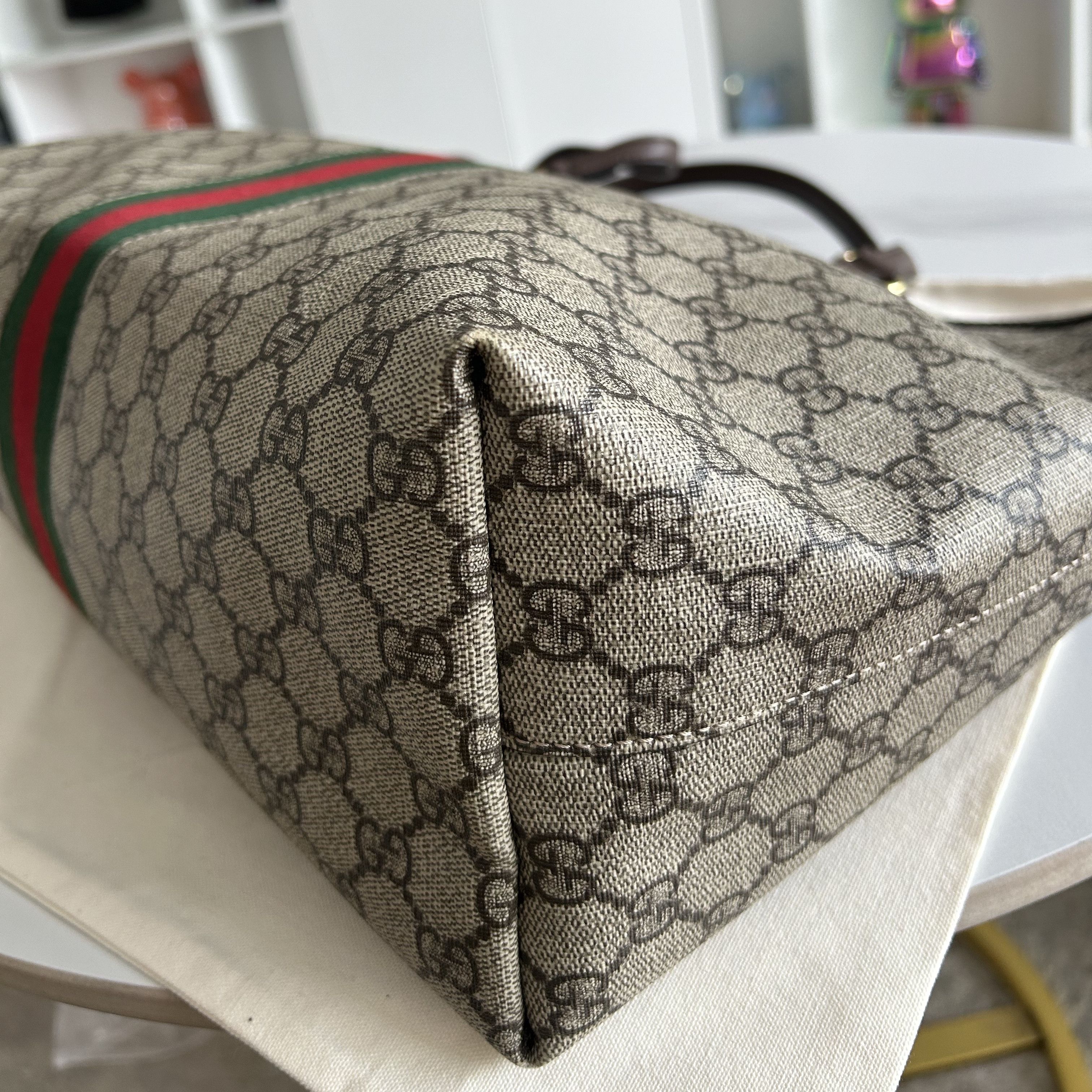 Gucci Gucci Ophidia GG Supreme Tote Bag Size ONE SIZE - 11 Thumbnail