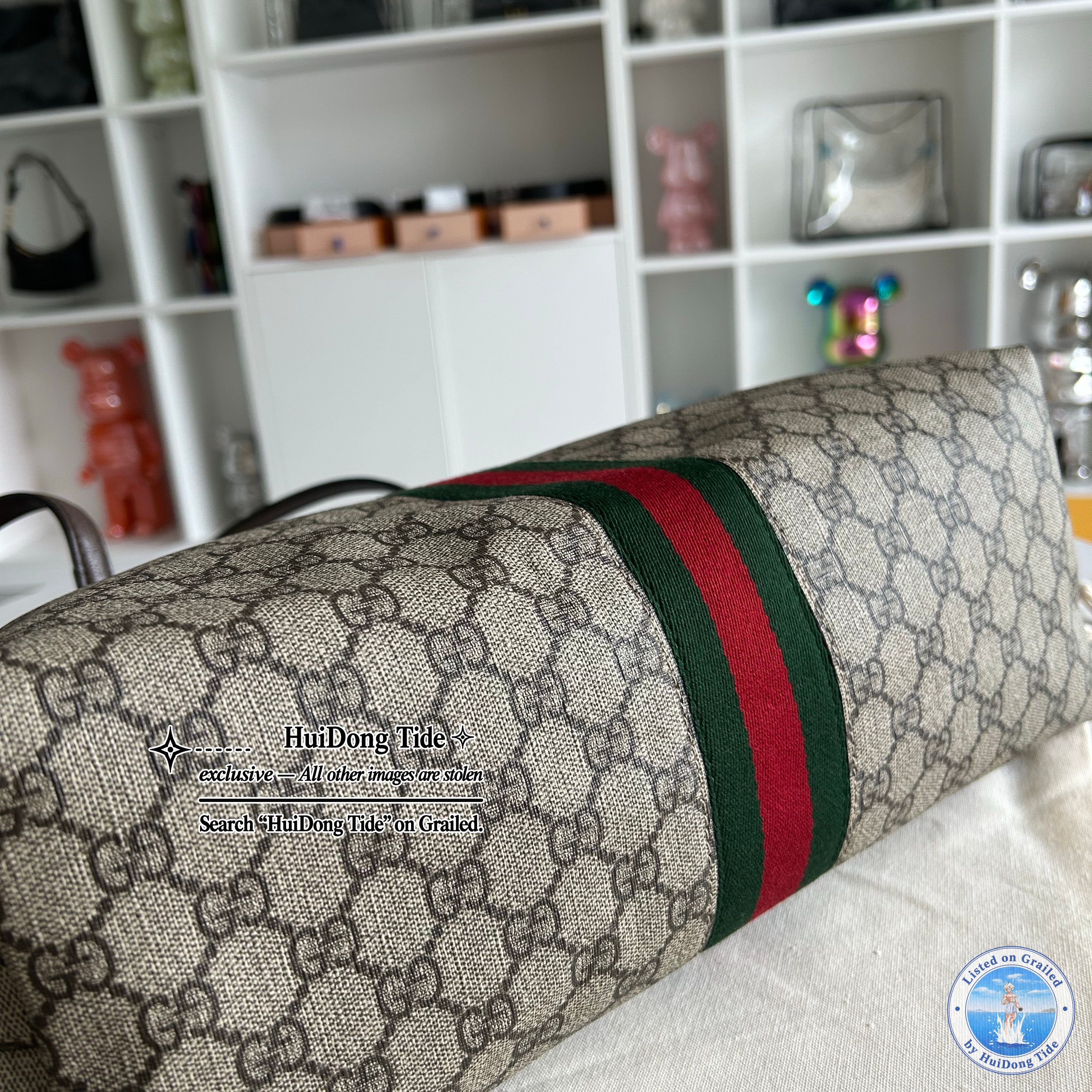 Gucci Gucci Ophidia GG Supreme Tote Bag Size ONE SIZE - 9 Thumbnail