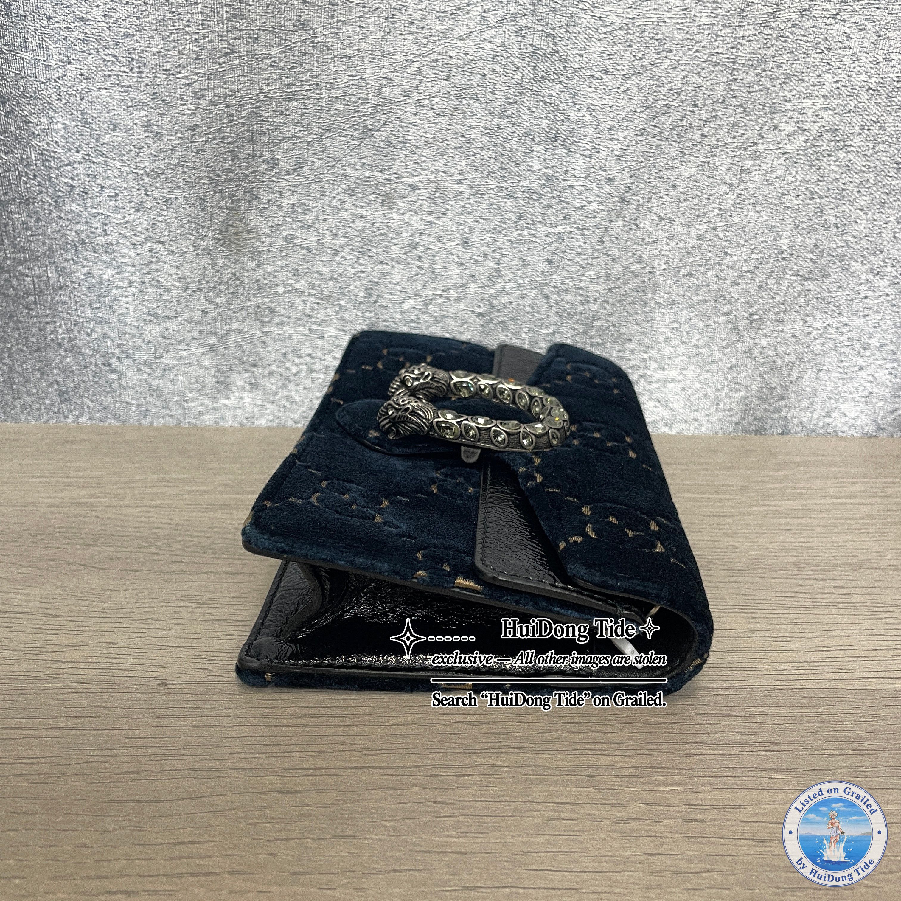 Gucci Gucci Dionysus Velvet Monogram Mini Bag Size ONE SIZE - 6 Thumbnail