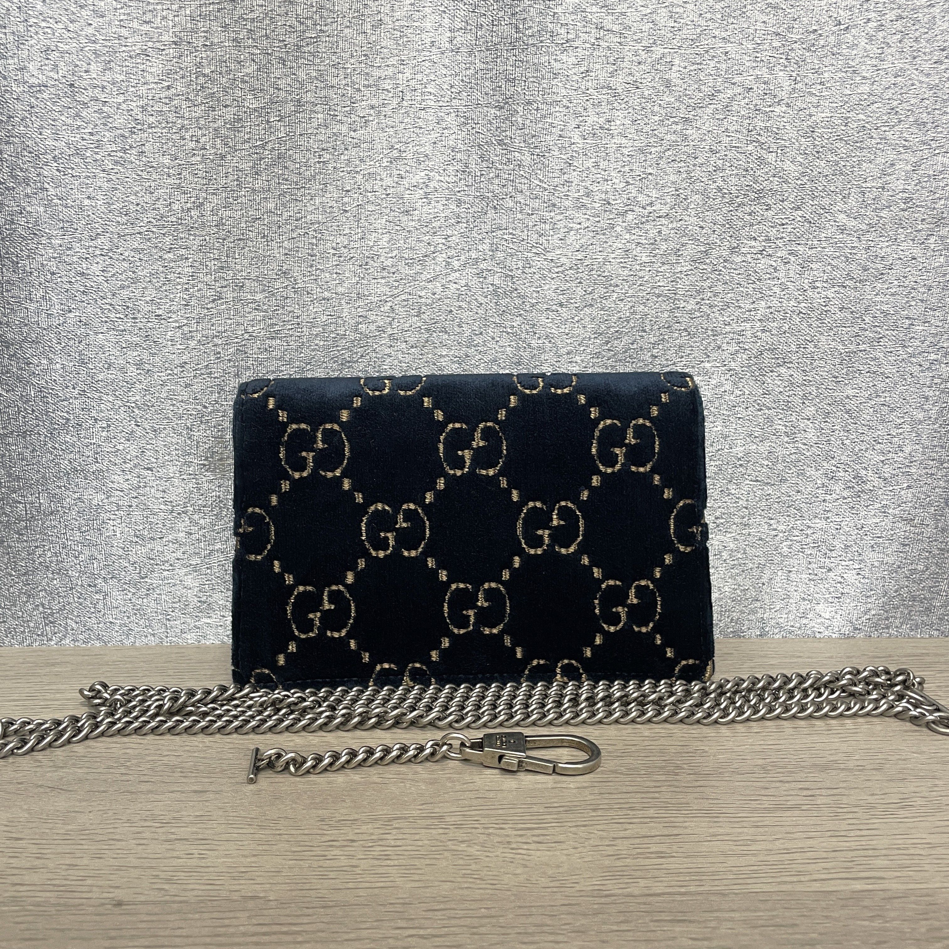 Gucci Gucci Dionysus Velvet Monogram Mini Bag Size ONE SIZE - 3 Thumbnail