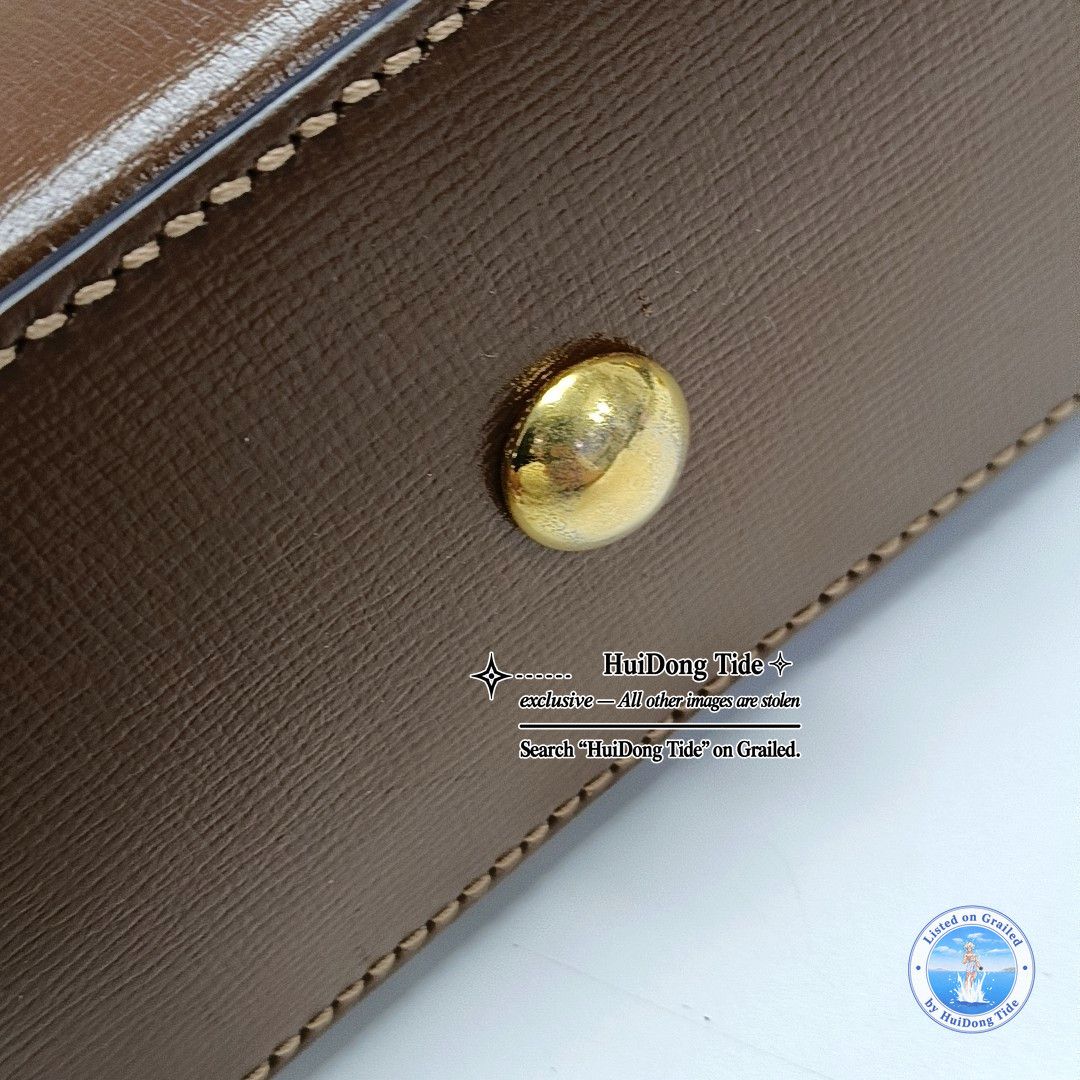 Gucci Gucci Horsebit 1955 Mini Canvas Handle Bag Size ONE SIZE - 14 Thumbnail