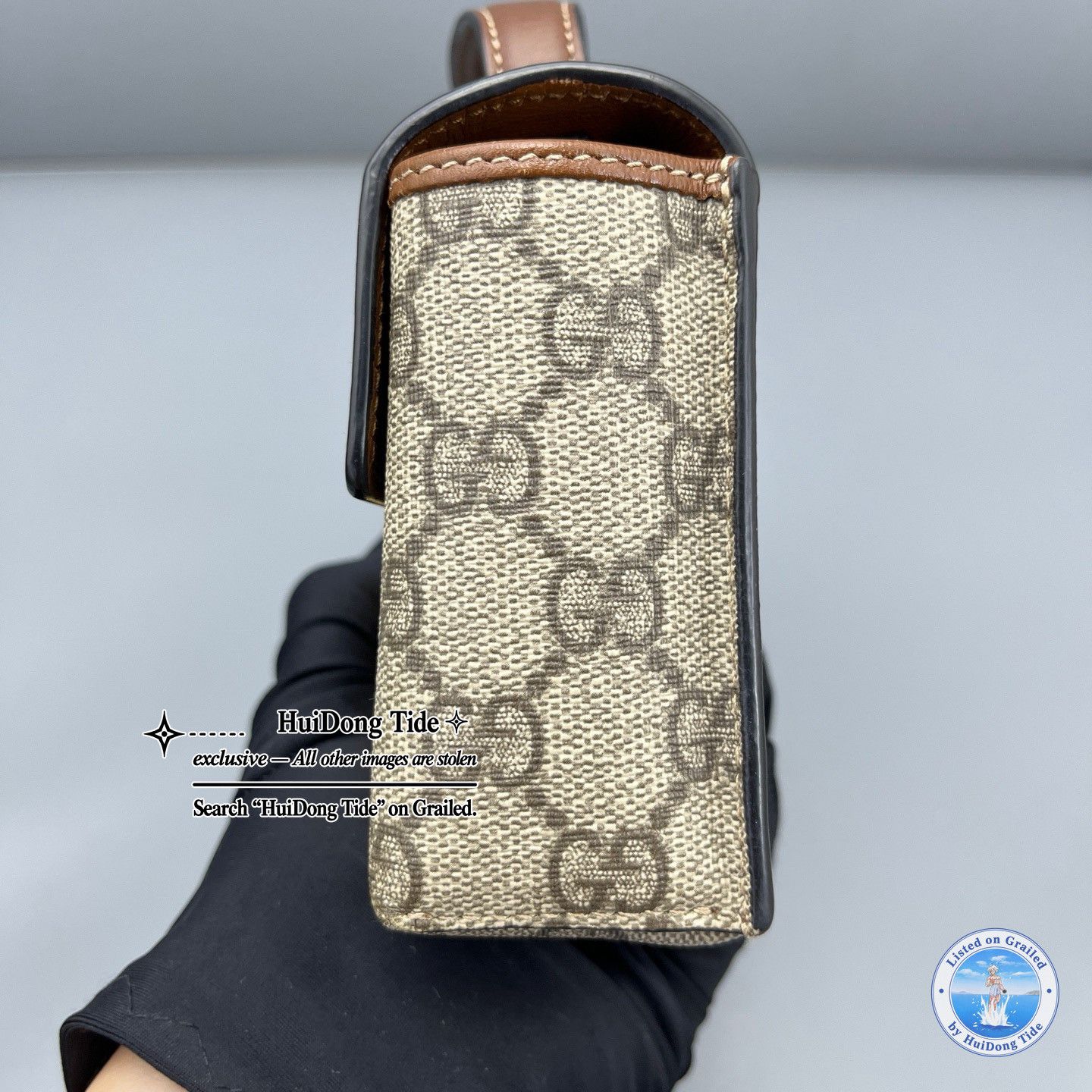 Gucci Gucci Padlock Mini GG Supreme Crossbody Bag Size ONE SIZE - 4 Thumbnail