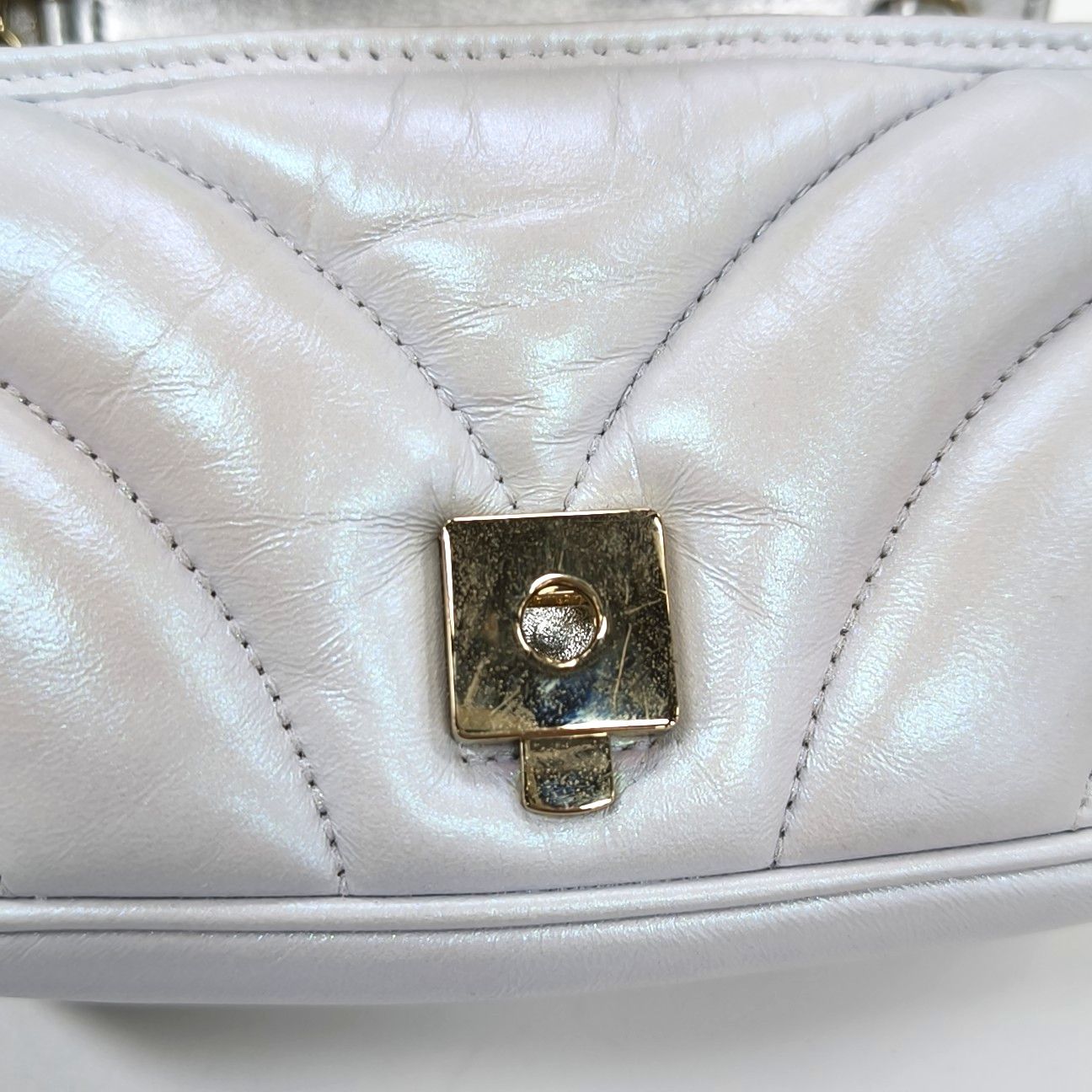 Gucci Gucci GG Marmont Quilted Leather Mini Shoulder Bag Size ONE SIZE - 9 Thumbnail