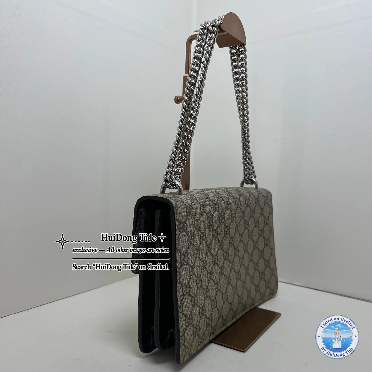 Gucci Gucci Dionysus Monogram Chain Shoulder Bag Size ONE SIZE - 6 Thumbnail