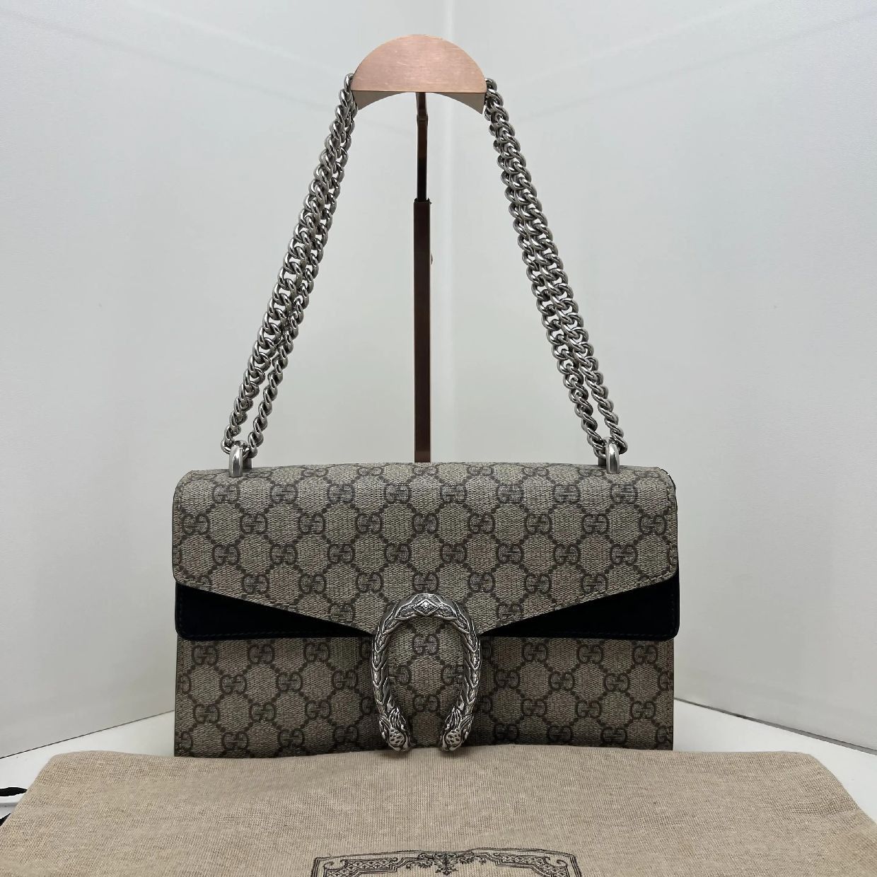 Gucci Gucci Dionysus Monogram Chain Shoulder Bag Size ONE SIZE - 2 Thumbnail