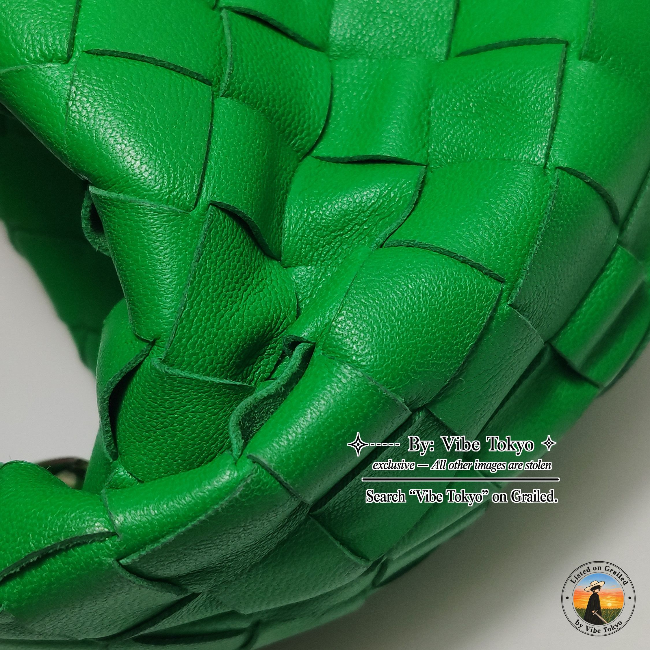 Bottega Veneta Bottega Veneta Jodie Green Intrecciato Handle Bag Size ONE SIZE - 19 Thumbnail