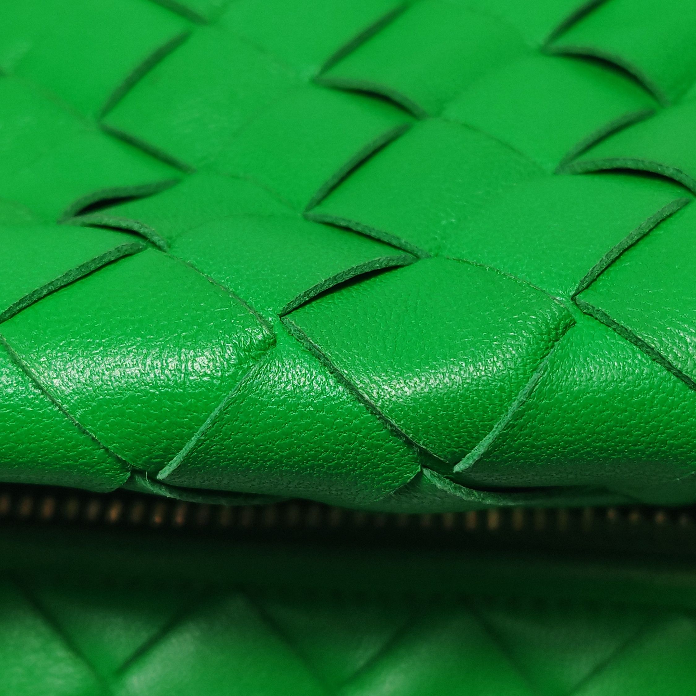 Bottega Veneta Bottega Veneta Jodie Green Intrecciato Handle Bag Size ONE SIZE - 11 Thumbnail