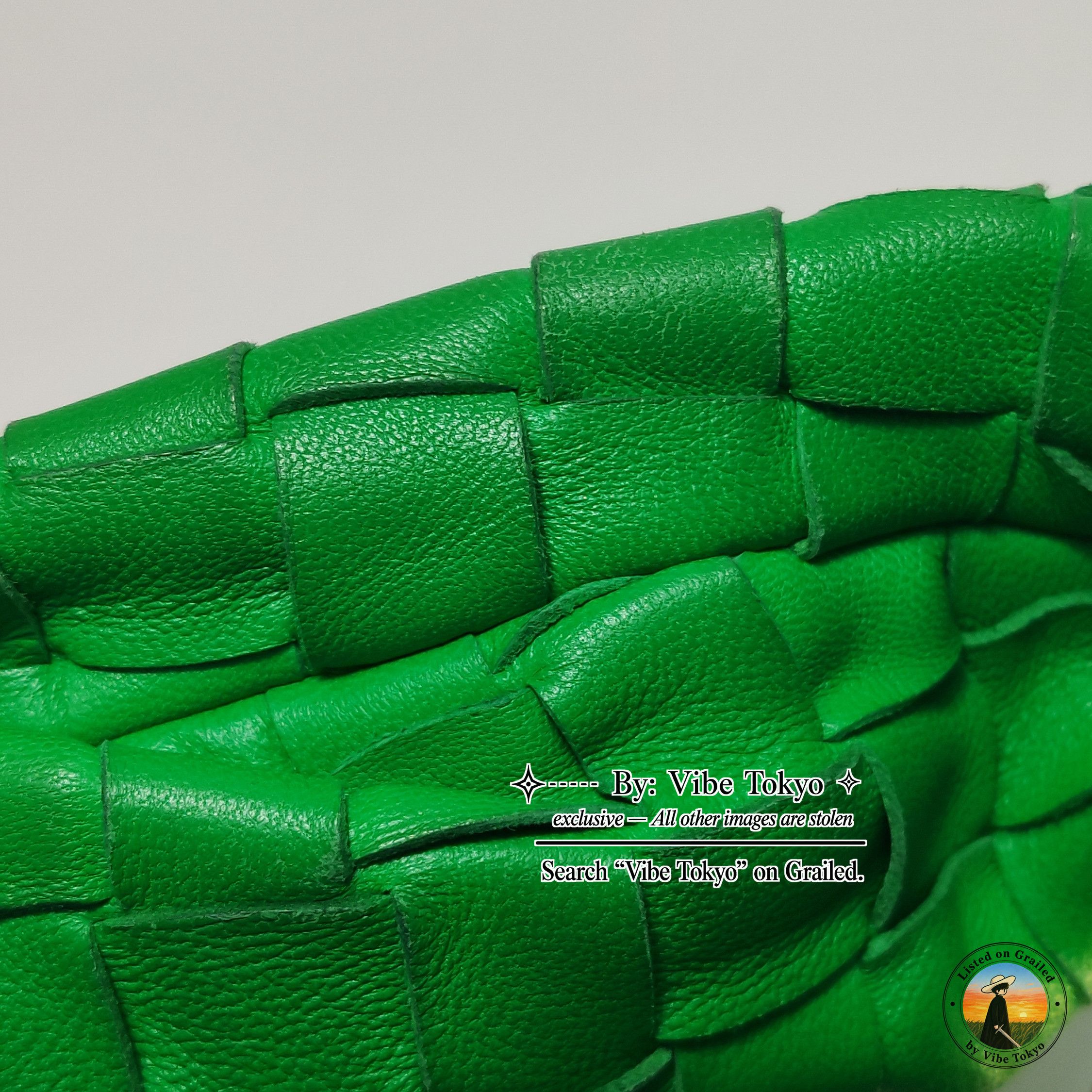 Bottega Veneta Bottega Veneta Jodie Green Intrecciato Handle Bag Size ONE SIZE - 16 Thumbnail