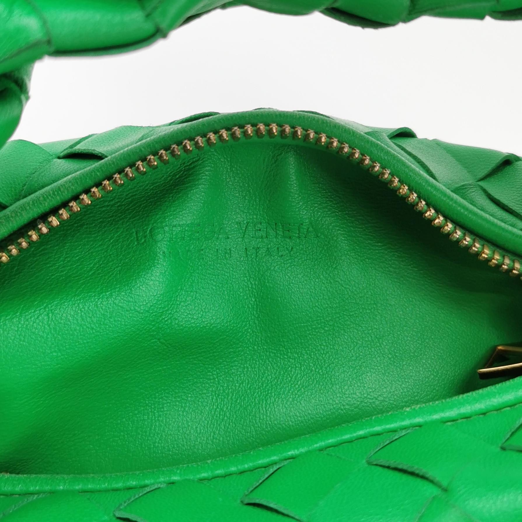 Bottega Veneta Bottega Veneta Jodie Green Intrecciato Handle Bag Size ONE SIZE - 8 Thumbnail