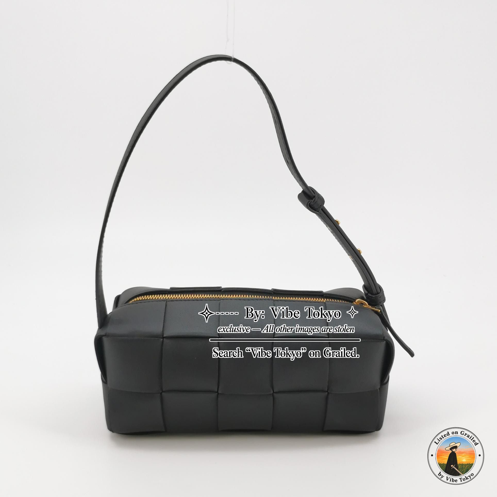 Bottega Veneta Bottega Veneta Cassette Intreccio Leather Shoulder Bag Size ONE SIZE - 5 Thumbnail