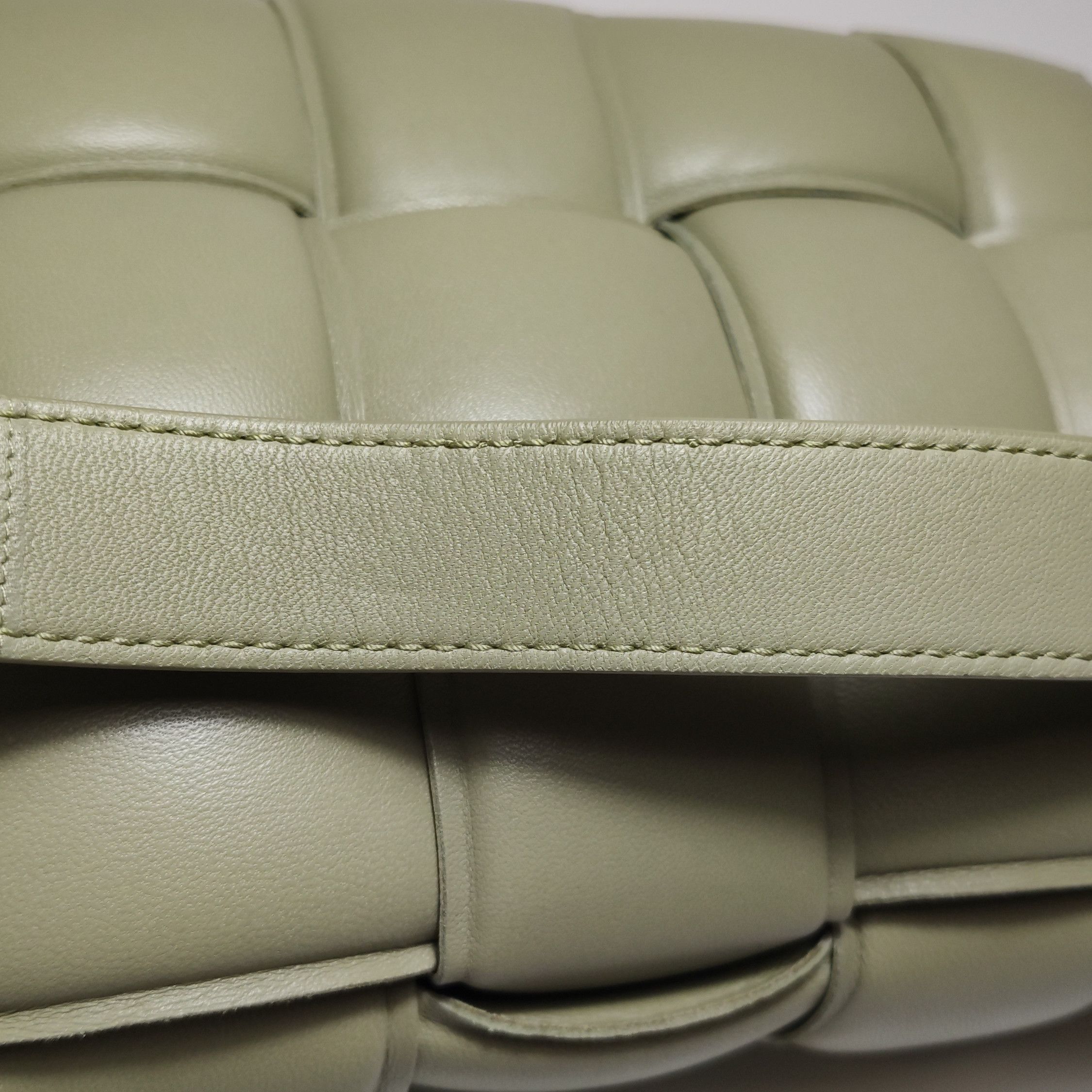 Bottega Veneta Bottega Veneta Cassette Intreccio Leather Crossbody Bag Size ONE SIZE - 19 Thumbnail