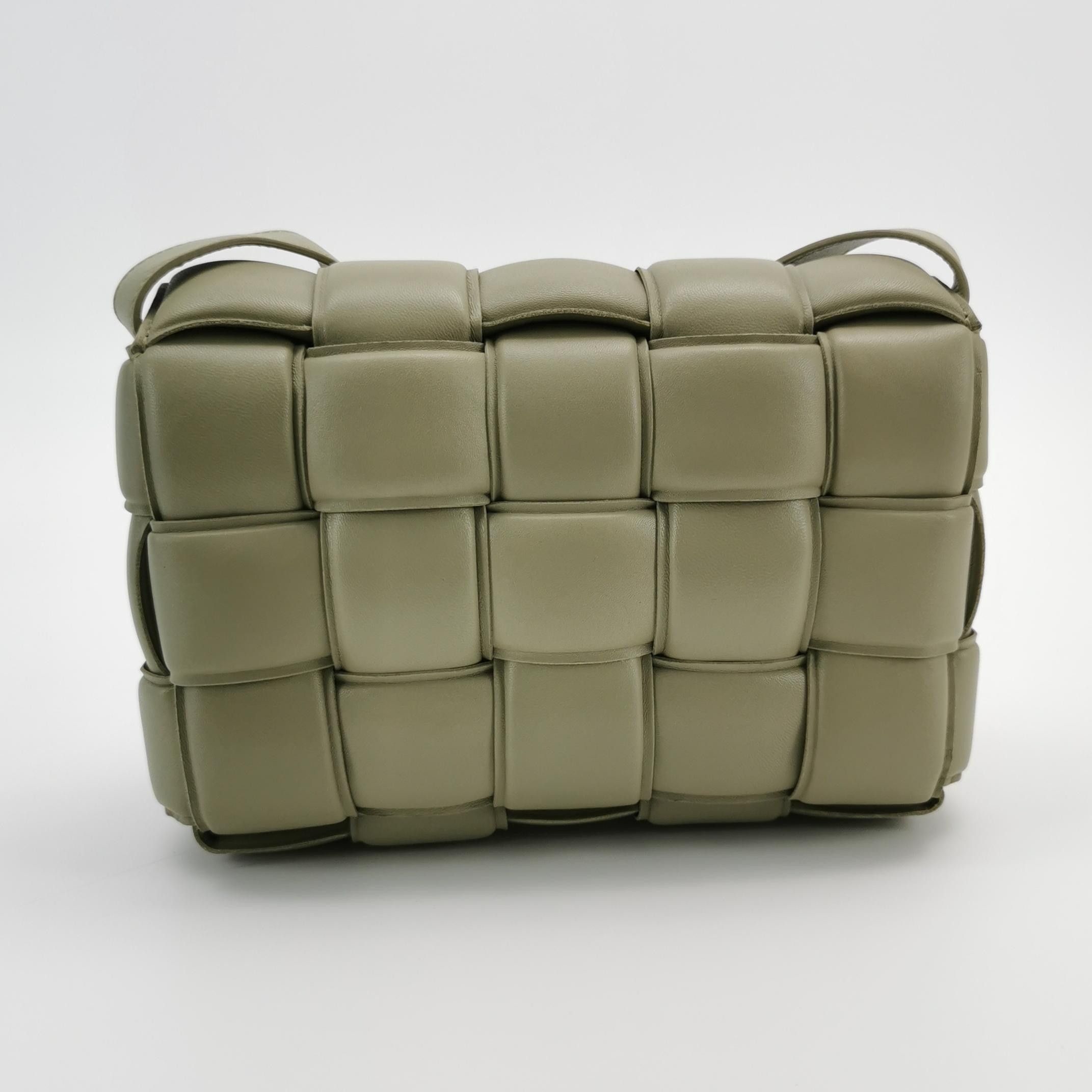 Bottega Veneta Bottega Veneta Cassette Intreccio Leather Crossbody Bag Size ONE SIZE - 5 Thumbnail