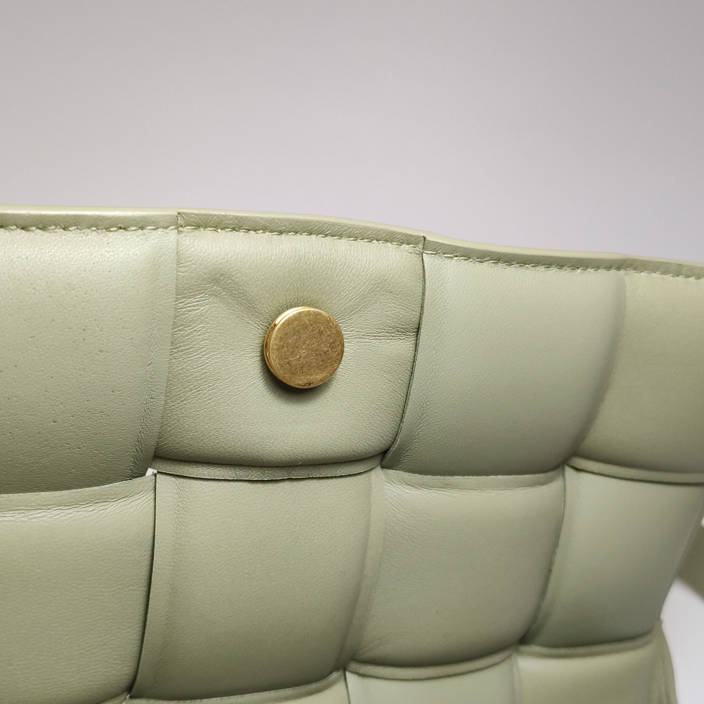 Bottega Veneta Bottega Veneta Cassette Intreccio Leather Crossbody Bag Size ONE SIZE - 12 Thumbnail