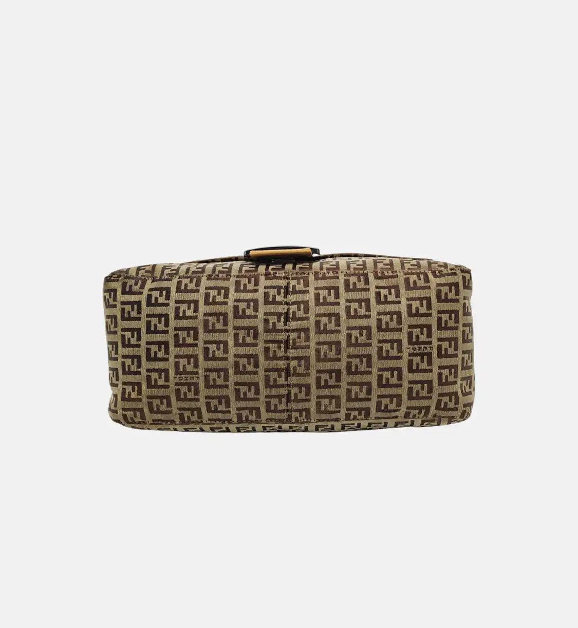 Fendi FENDI Mamma Forever brown canvas doubleF shoulder bag silver hardware detachable Size ONE SIZE - 6 Thumbnail