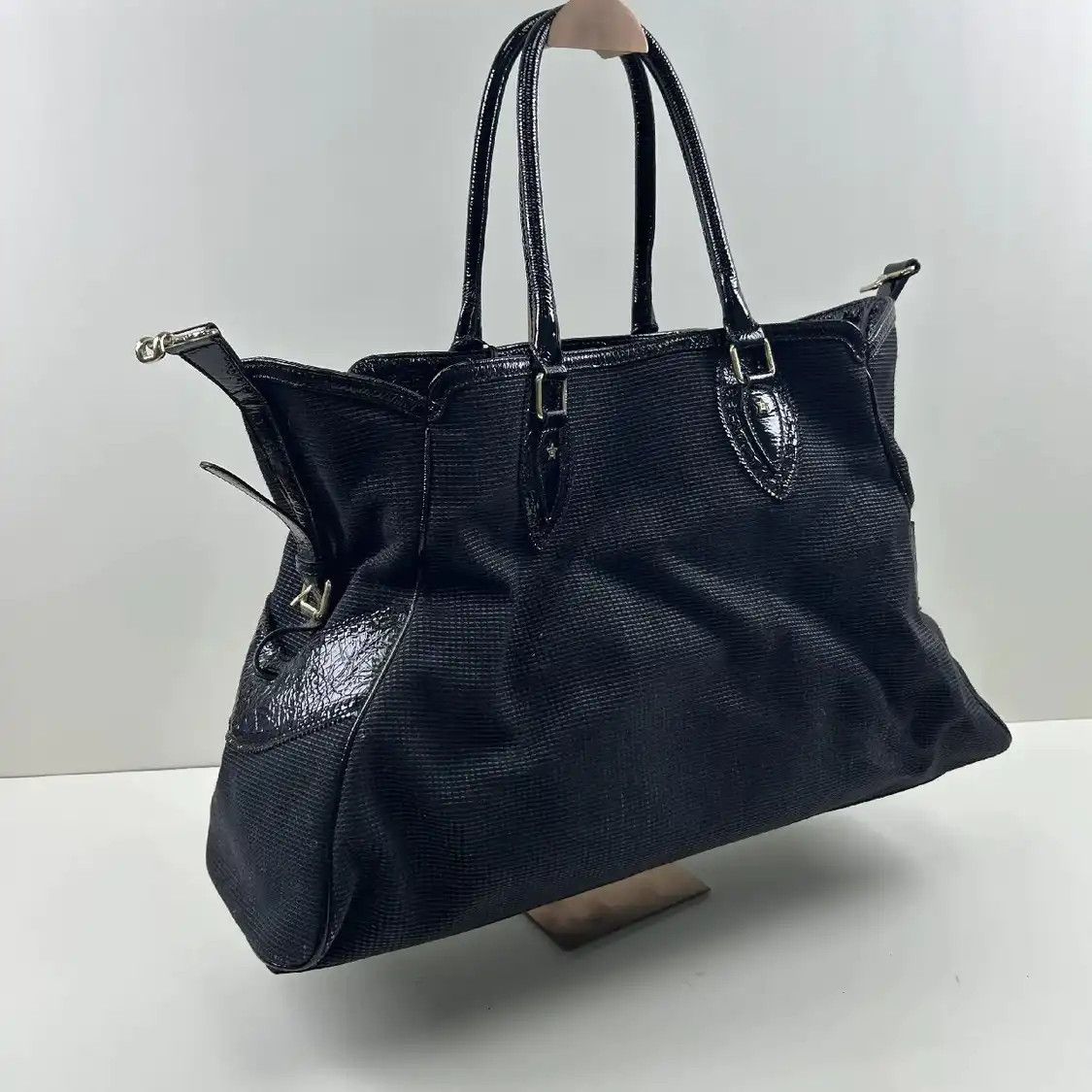 Fendi FENDI black canvas handbag Size ONE SIZE - 6 Thumbnail
