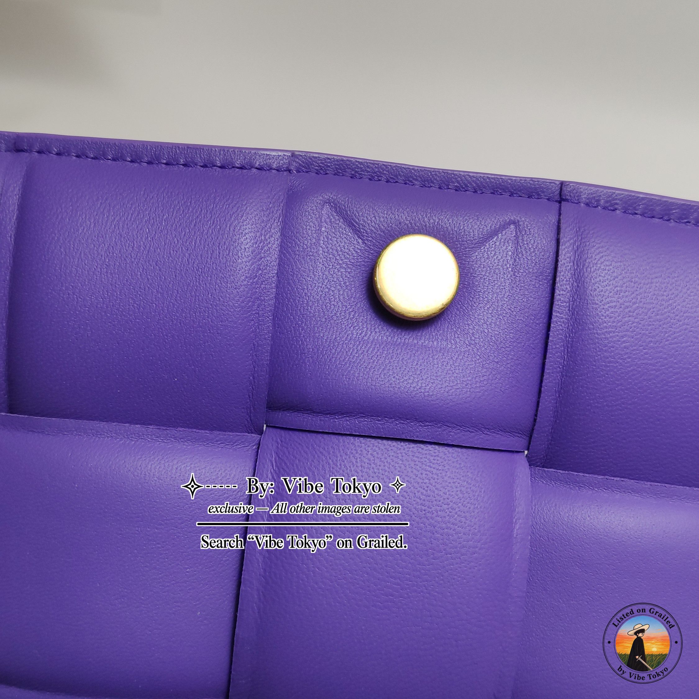 Bottega Veneta Bottega Veneta Purple Intreccio Cassette Shoulder Bag Size ONE SIZE - 17 Thumbnail